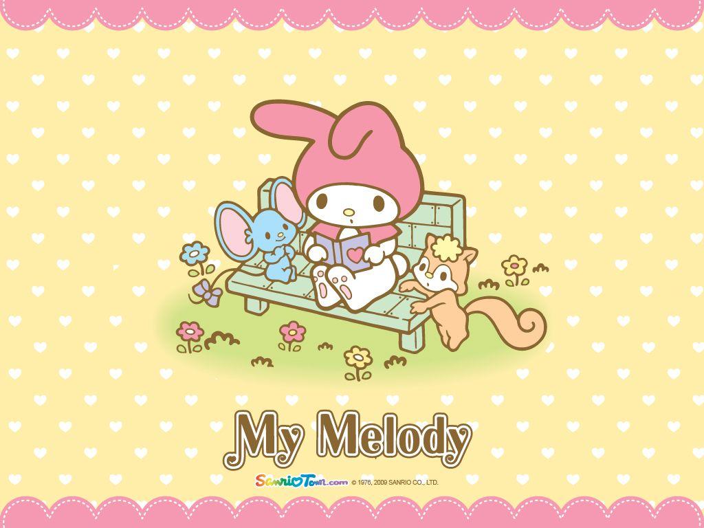 1024x768 My Melody Wallpaper. Bars Melody Wallpaper, Mermaid Melody Noel Wallpaper and My Melody Wallpaper