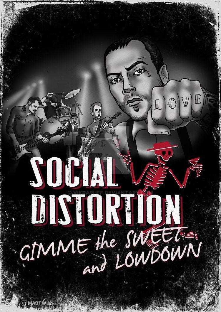 751x1063 Resultado de imagen para wallpaper social distortion. Social distortion, Social, Poster