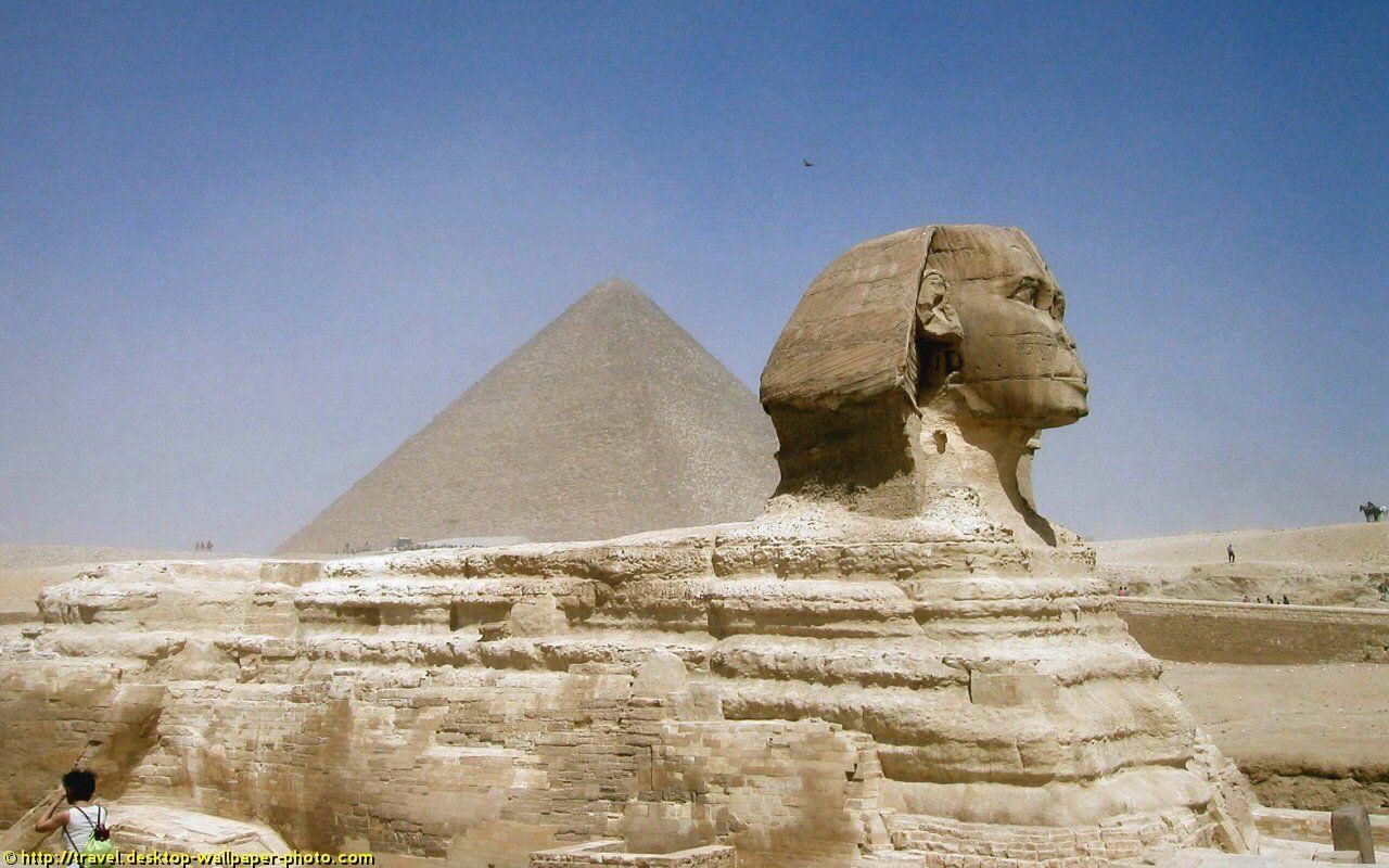 1280x800 Great Sphinx of Giza picture desktop wallpaper photo