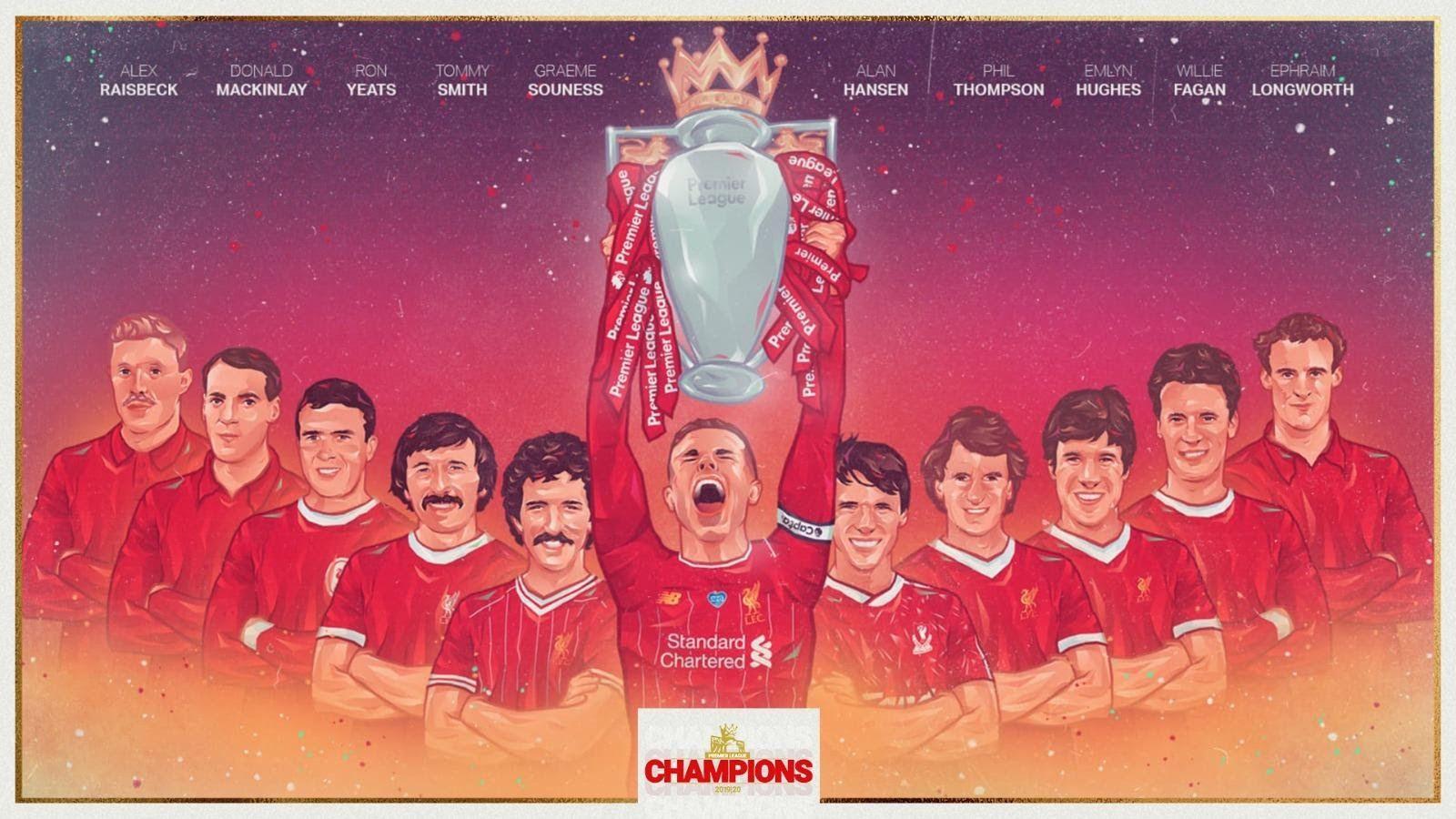 1600x900 Liverpool FC Becomes The Premier League Champions 2020 Ending A 30 Year Title Drought