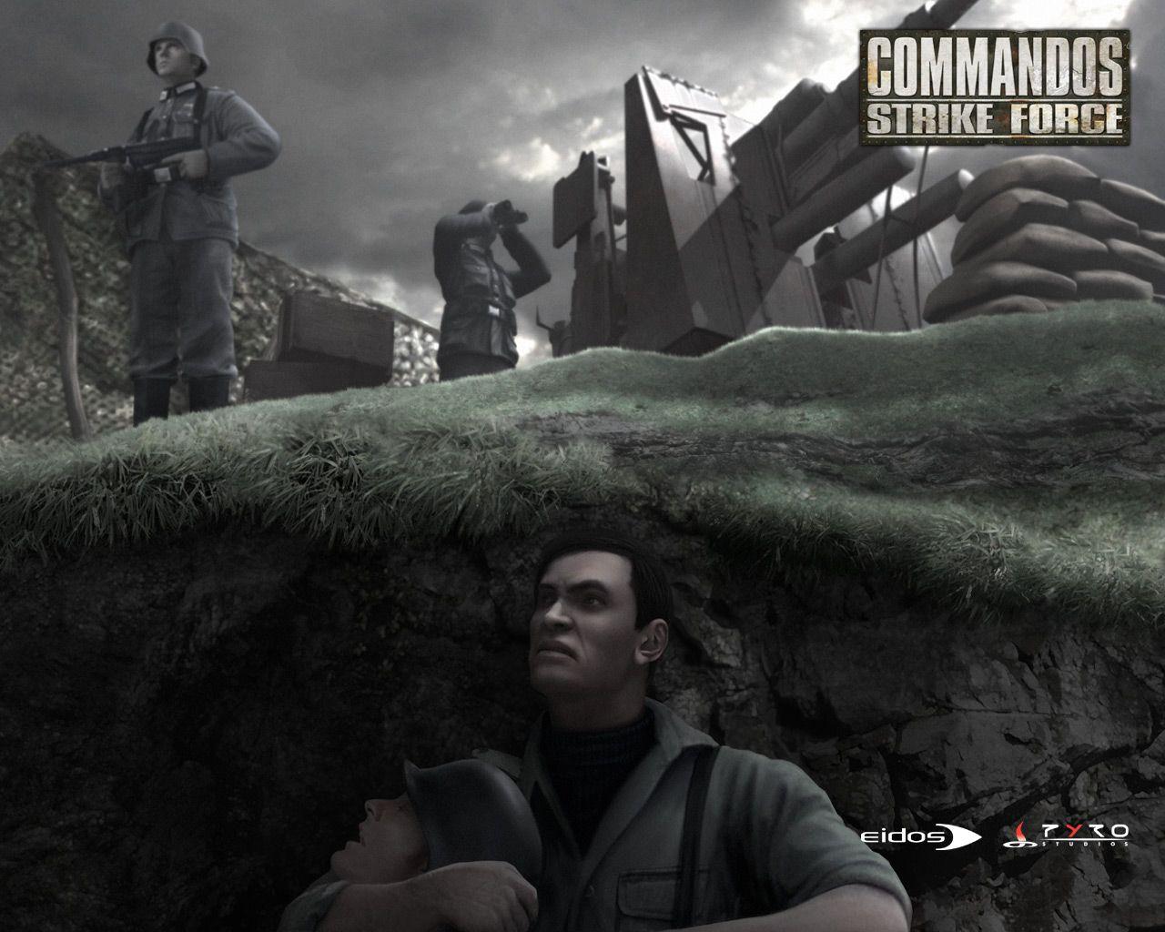 1280x1024 Commandos Game Green Beret HD Wallpaper
