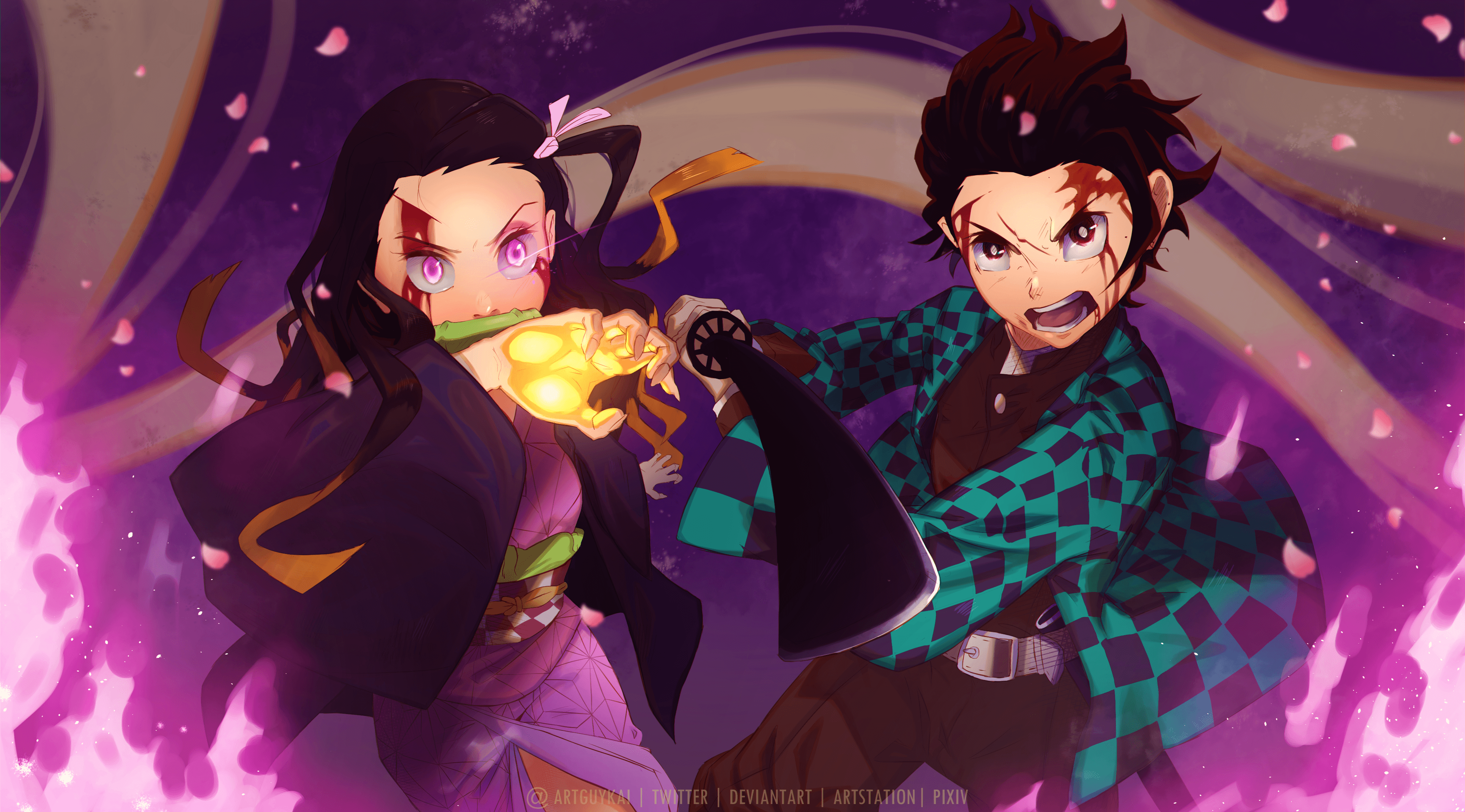 3860x2140 Kimetsu no Yaiba (Demon Slayer: Kimetsu No Yaiba) Wallpaper Anime Image Board
