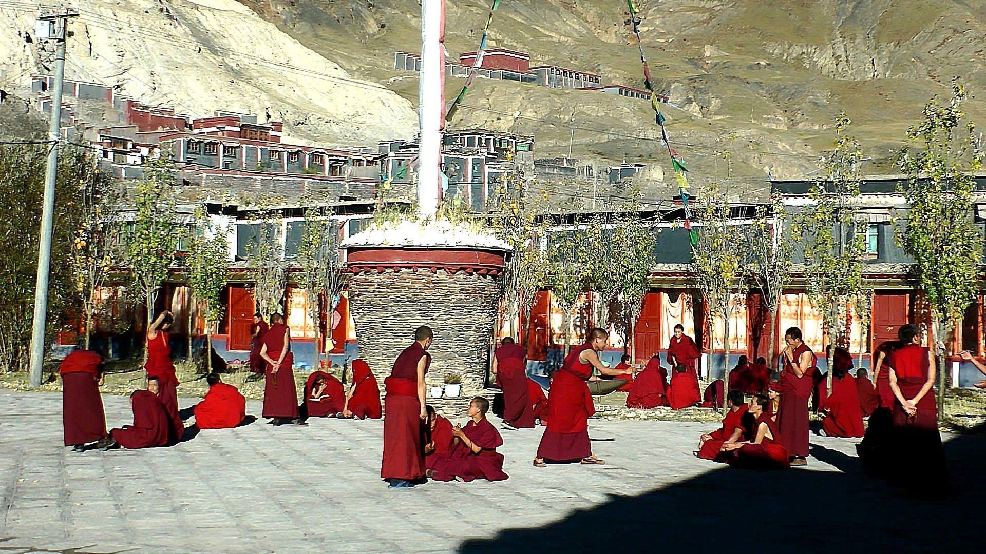 1920x1080 Sakya Monastery, Tibet, China in HD