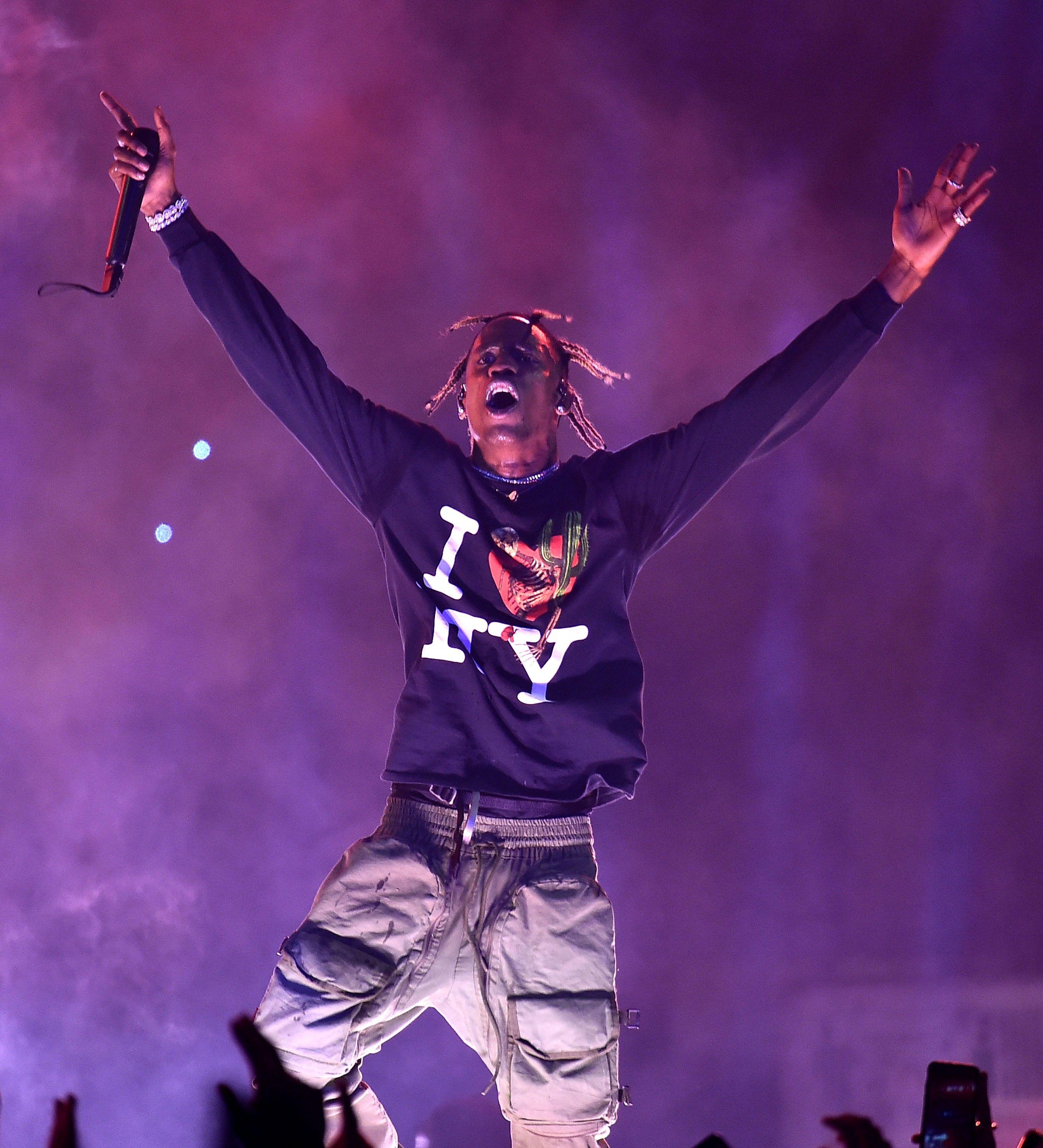 Travis Scott On Stage Wallpapers Top Những Hình Ảnh Đẹp