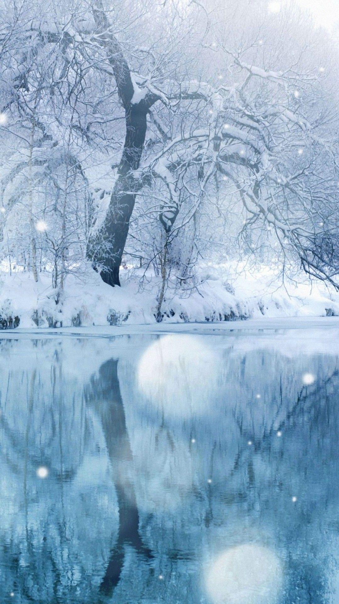 1080x1920 Wallpaper Winter Background