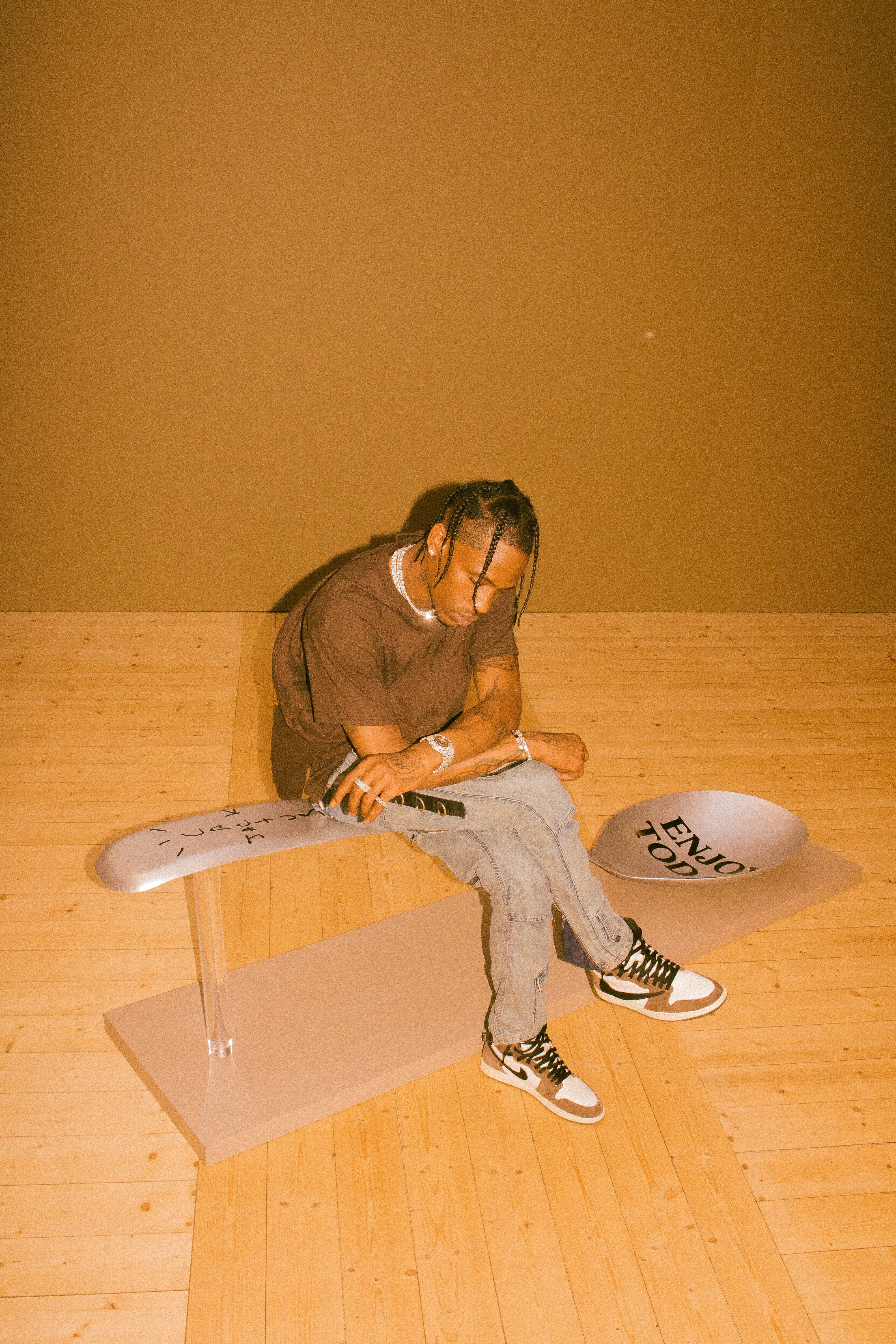 4000x6000 Travis Scott Unveils Reese's Puffs Collaboration At Paris Pop Up Event