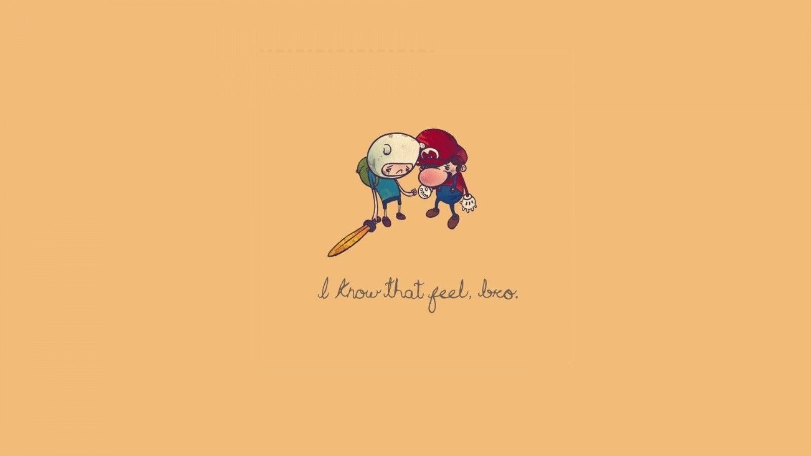 1600x900 illustration, minimalism, text, logo, cartoon, Super Mario, brand, Finn the Human, screenshot, font. Mocah.org HD Wallpaper
