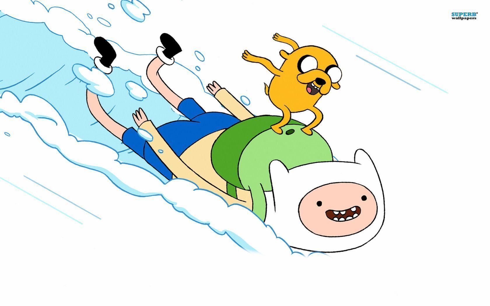 1680x1050 Adventure Time With Finn And Jake Wallpaper