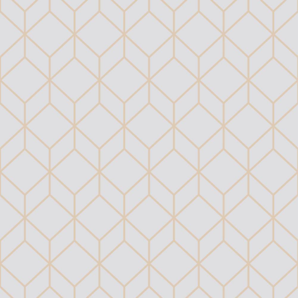1000x1000 Graham & Brown Myrtle Geo Vinyl Strippable Wallpaper (Covers 56 sq. ft.)-104122 Home Depot