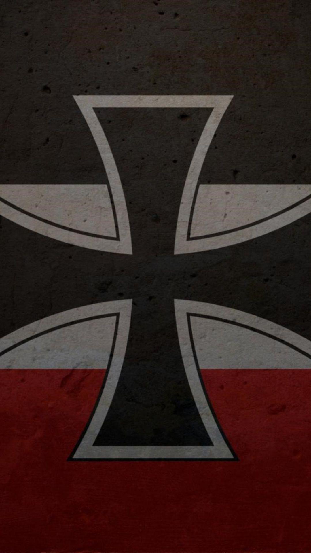 1080x1920 German Empire Flag iPhone