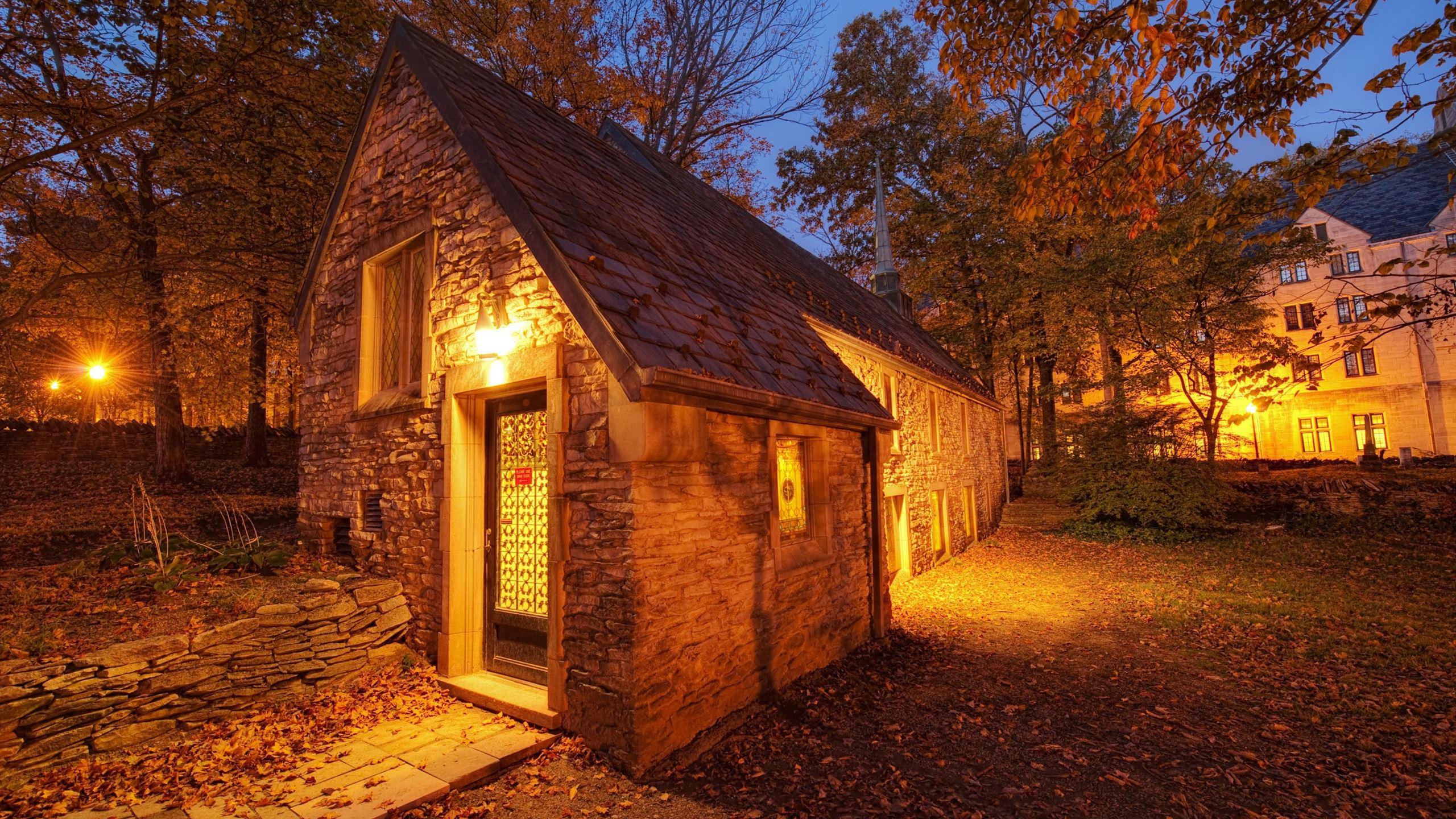 2560x1440 Beck Chapel Indiana University MacBook Air Wallpaper Download