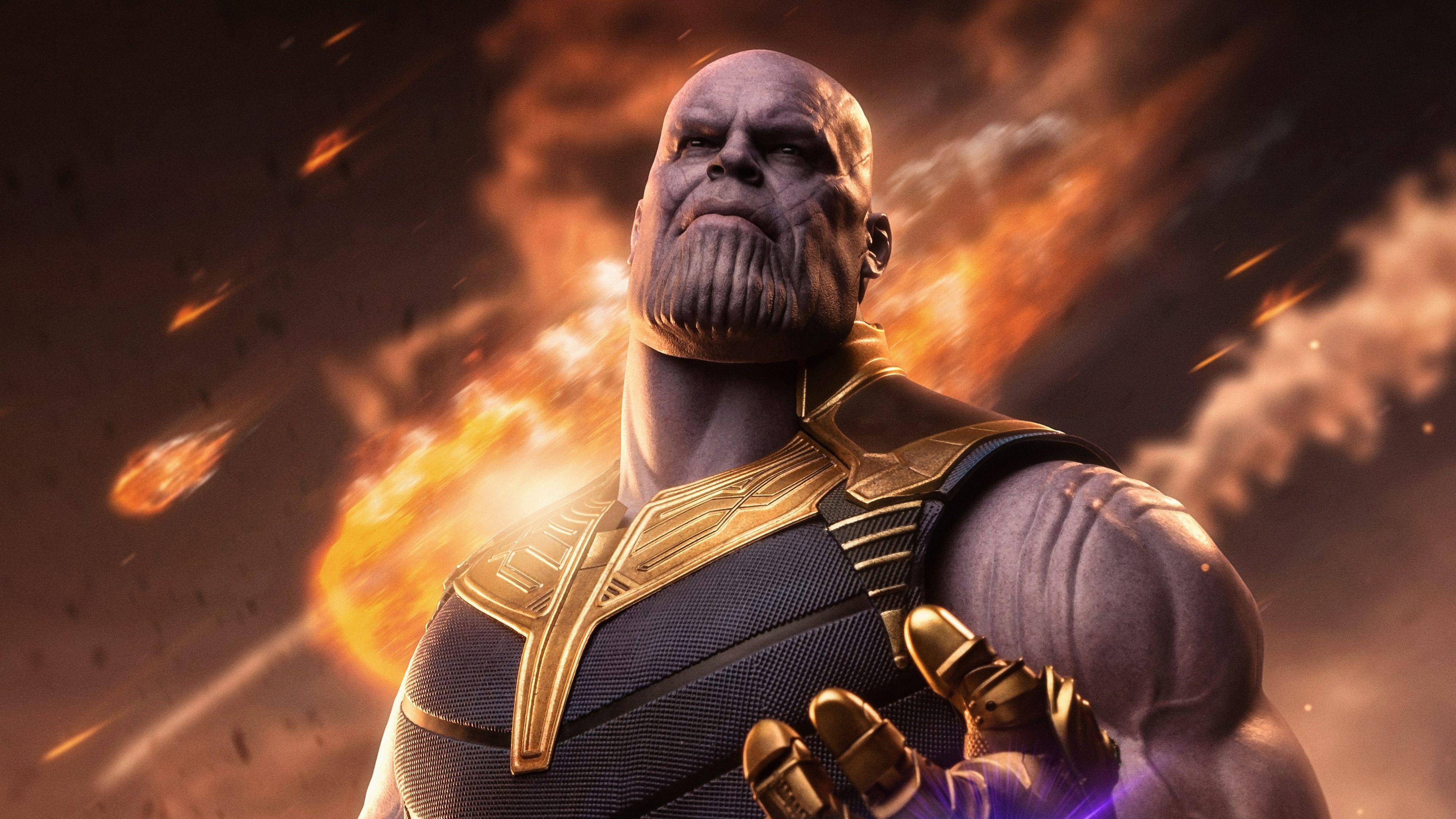3840x2160 Thanos New 4k Thanos Wallpaper, Superheroes Wallpaper, Hd Wallpaper, Digital Art Wallpaper, Artwork Wallpaper, 4k W. Marvel, Superhero Comic, American Comics