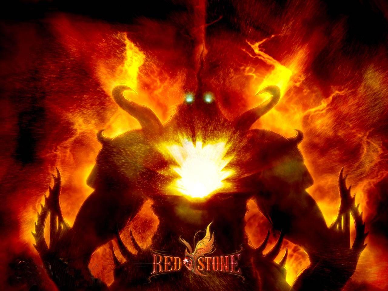 1280x960 Red Stone Wallpaper