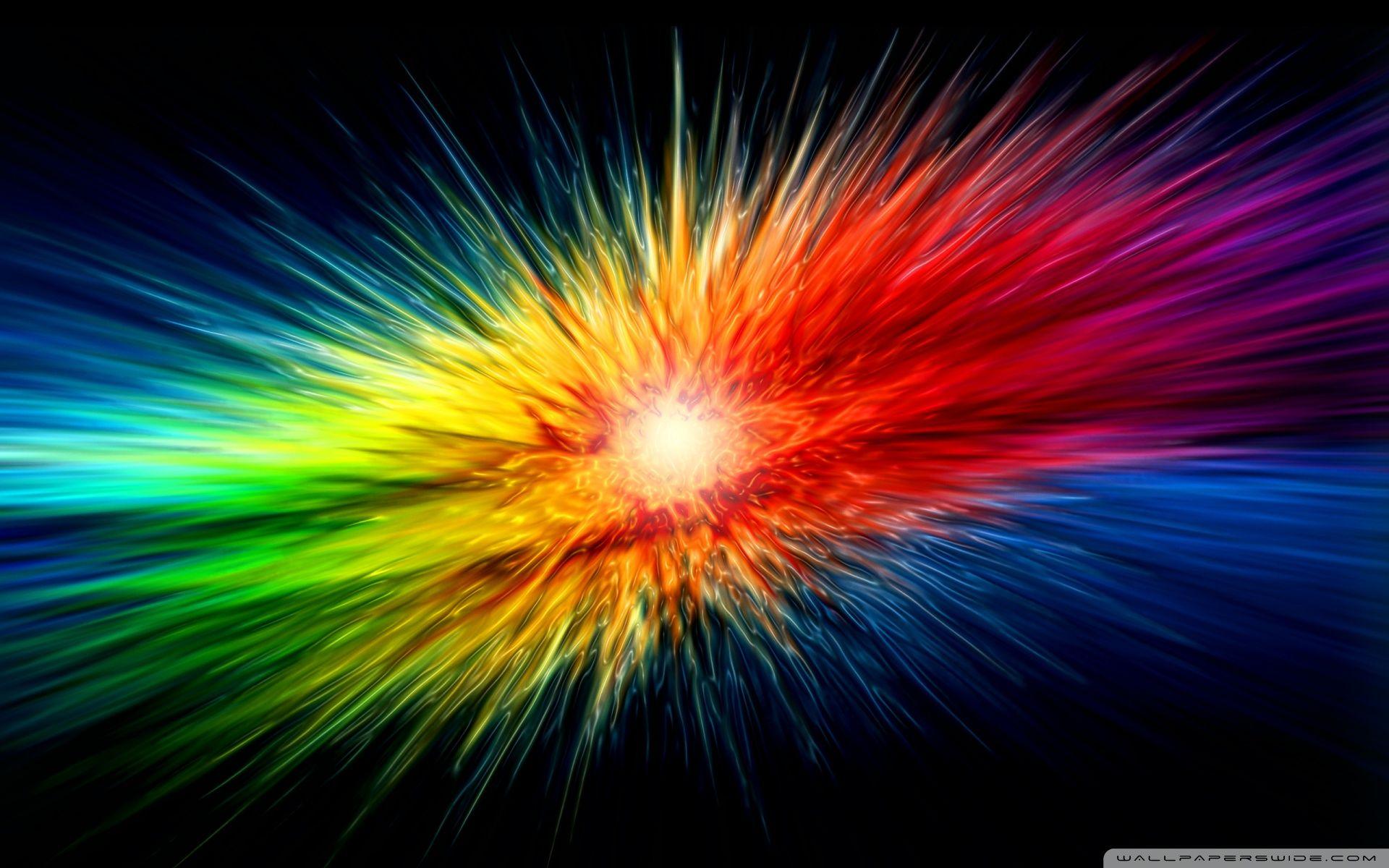 1920x1200 Rainbow Dash Splash Colors Desktop HD wallpaper