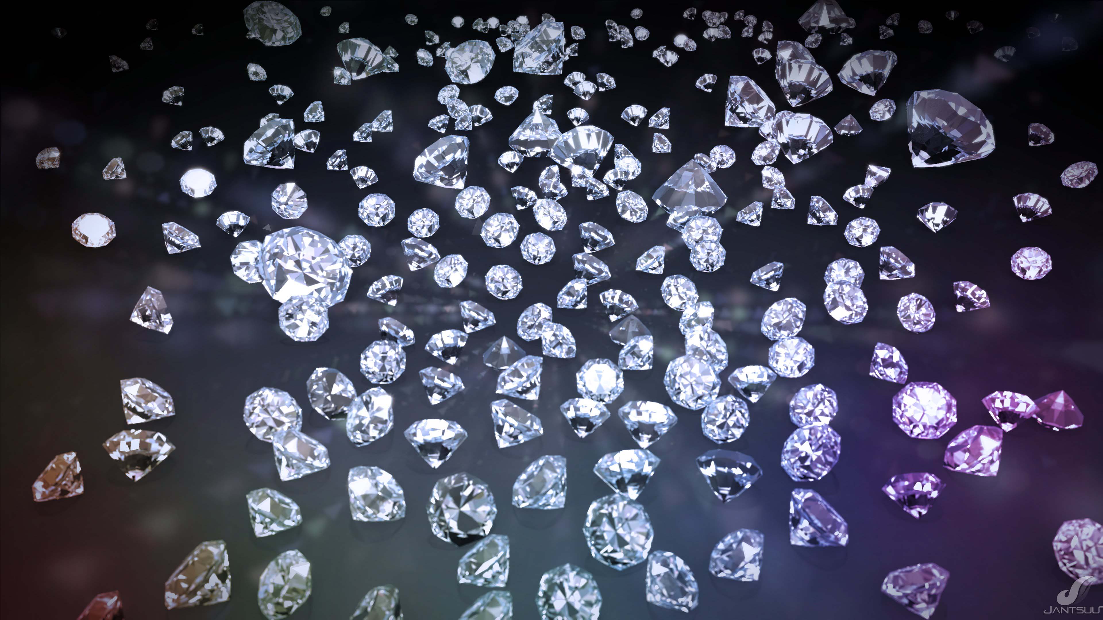 3840x2160 Rhinestone Wallpaper