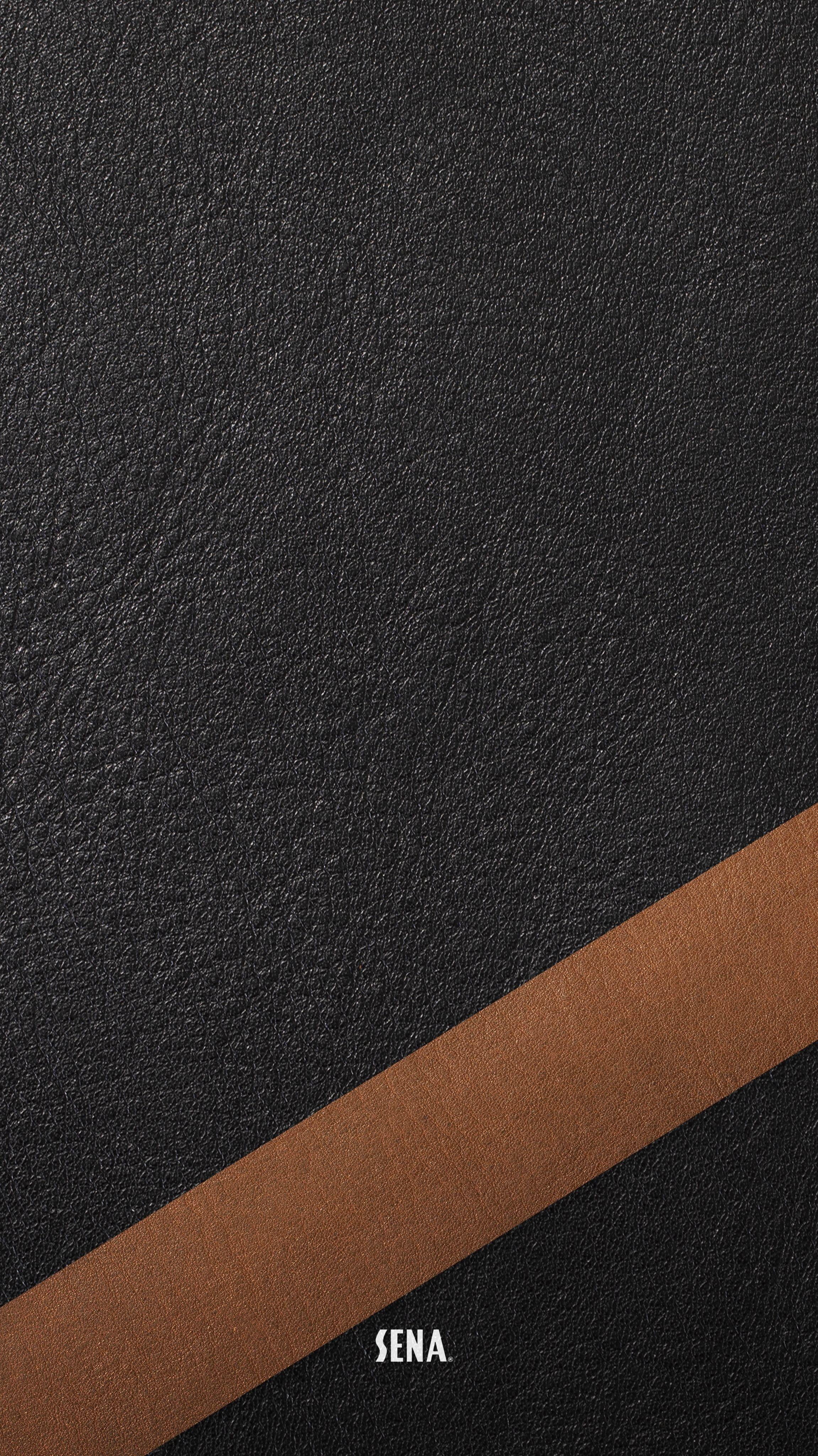 2302x4096 Black Leather Wallpaper HD