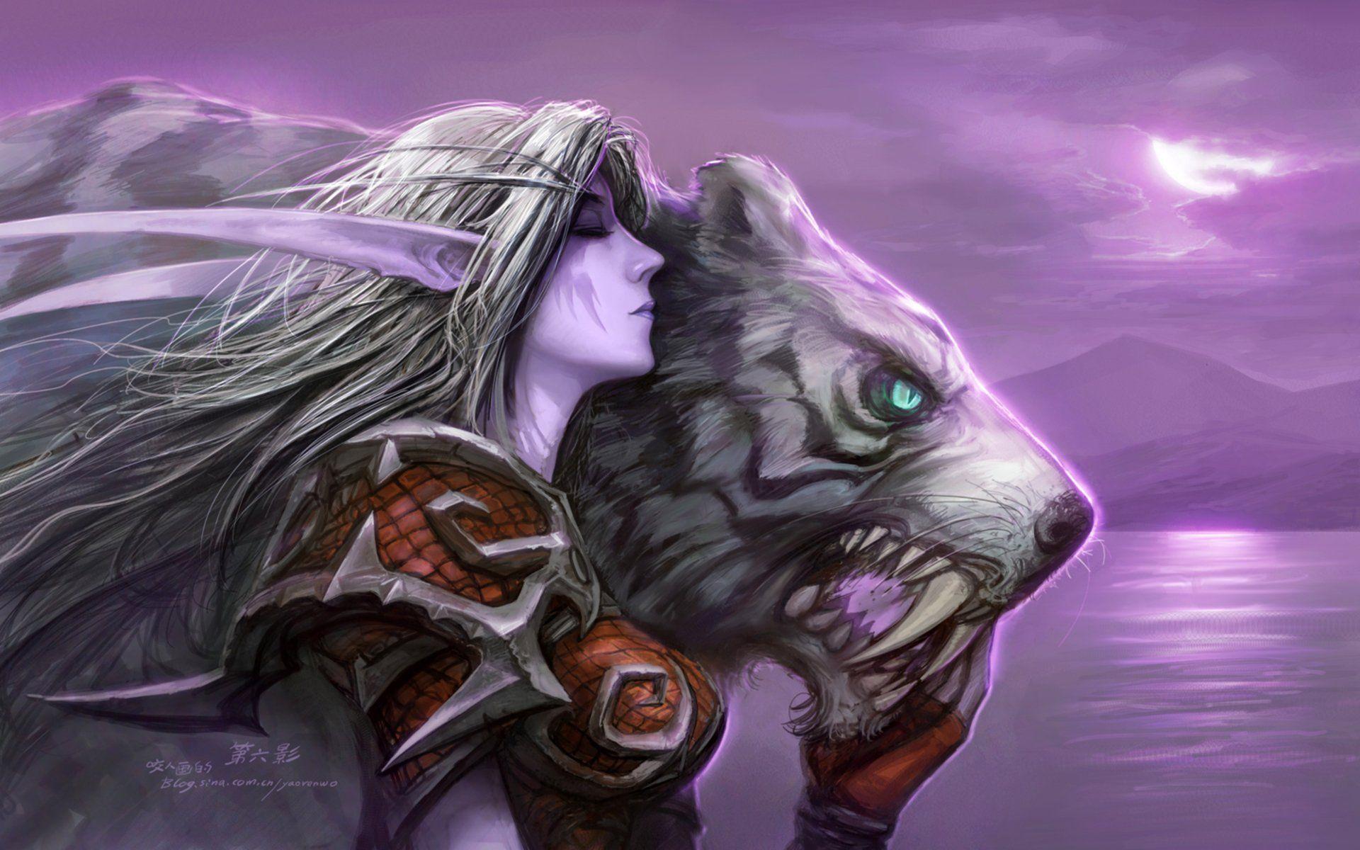 1920x1200 World Of Warcraft Night Elf 470216