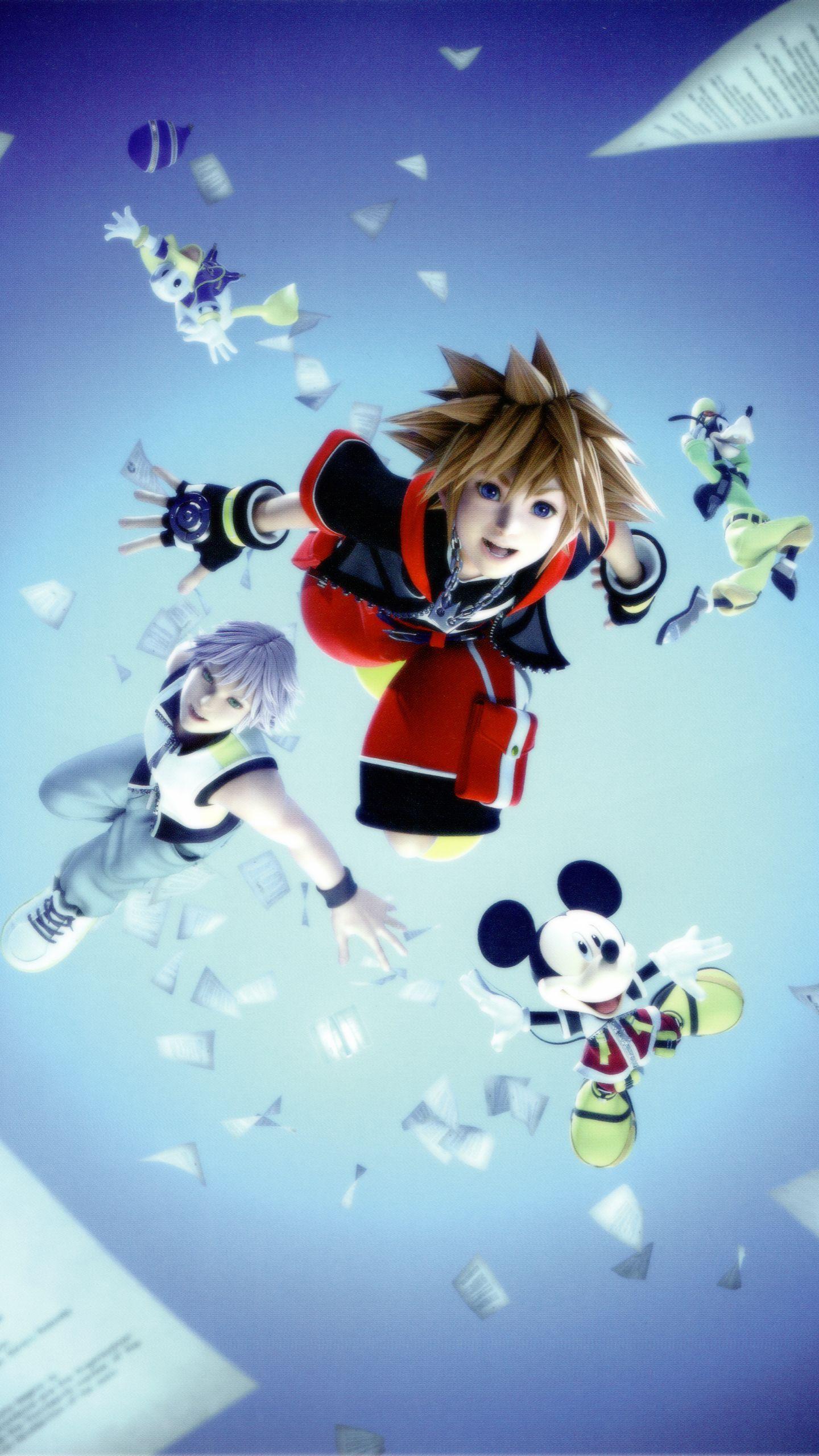 1440x2560 The Forgotten Lair. Kingdom Hearts Mobile Wallpaper