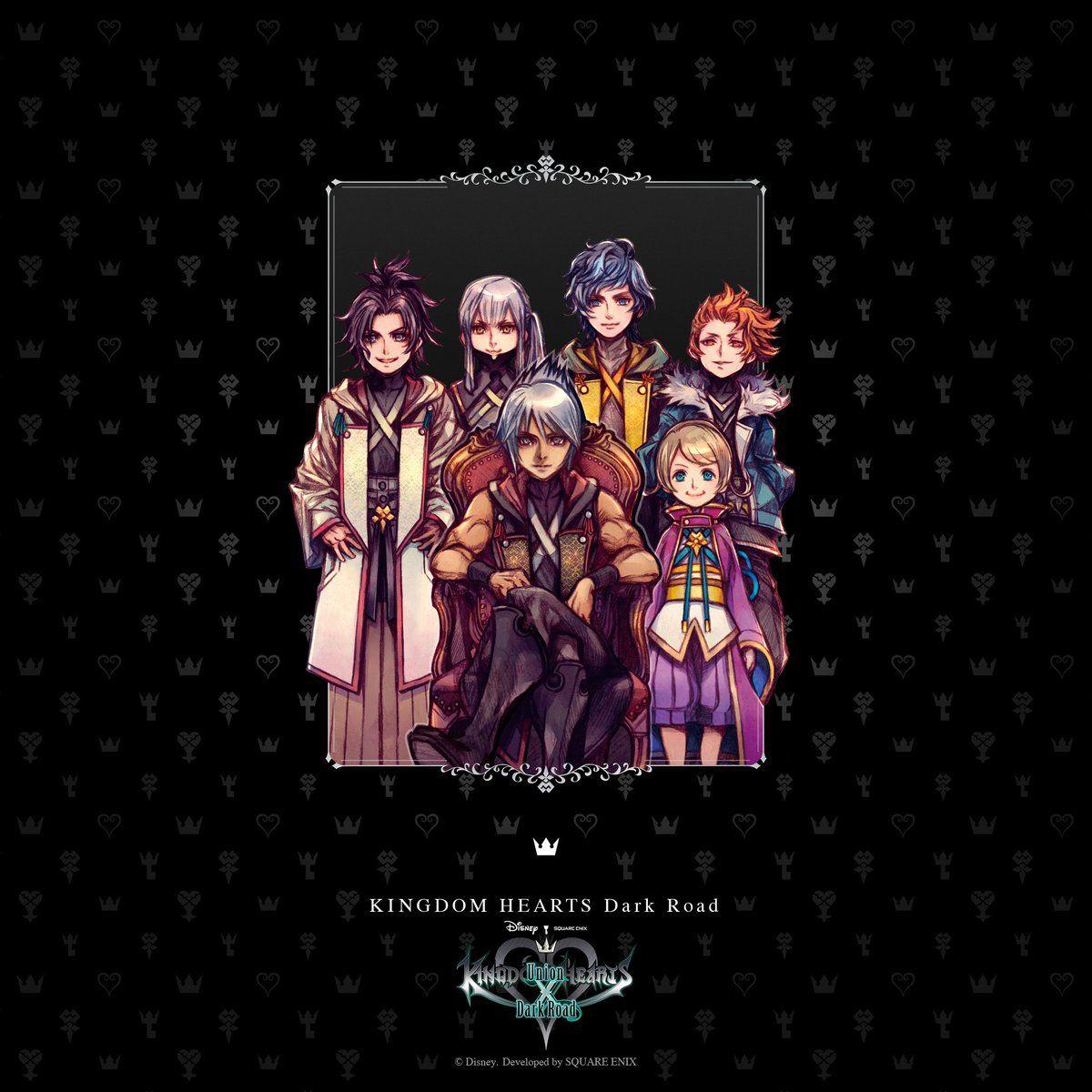 1200x1200 KINGDOM HEARTS DARK ROAD - 【KINGDOM HEARTS DARK ROAD Key Art Reveal Celebration】 Thank you all for retweeting! The new wallpaper is ready for you to download and enjoy. iPad: #KHDR