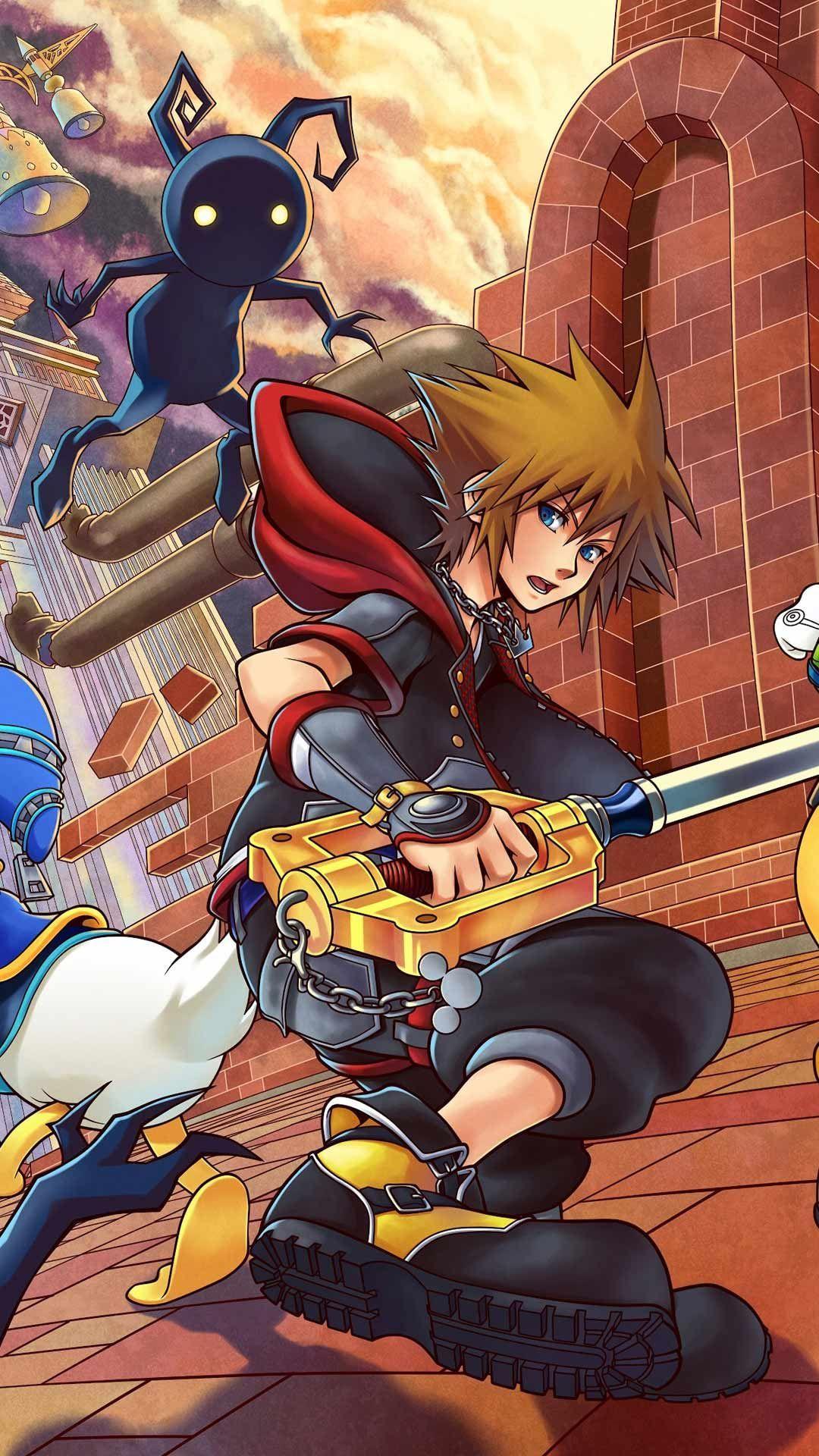 1080x1920 Kingdom hearts 3 phone wallpaper HD background iPhone android free Characters art download. Kingdom hearts, Phone wallpaper, Downloadable art