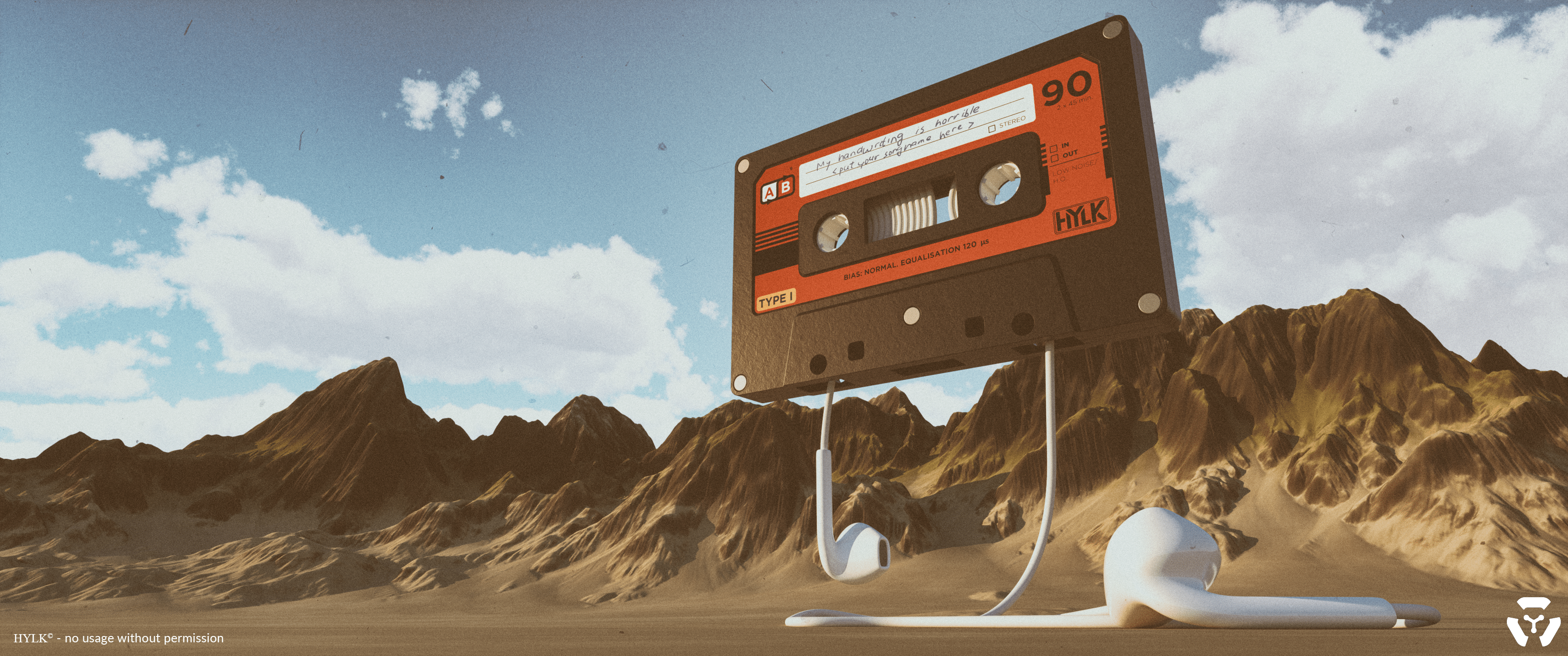 3440x1440 Cassette Wallpaper (3440x1440)