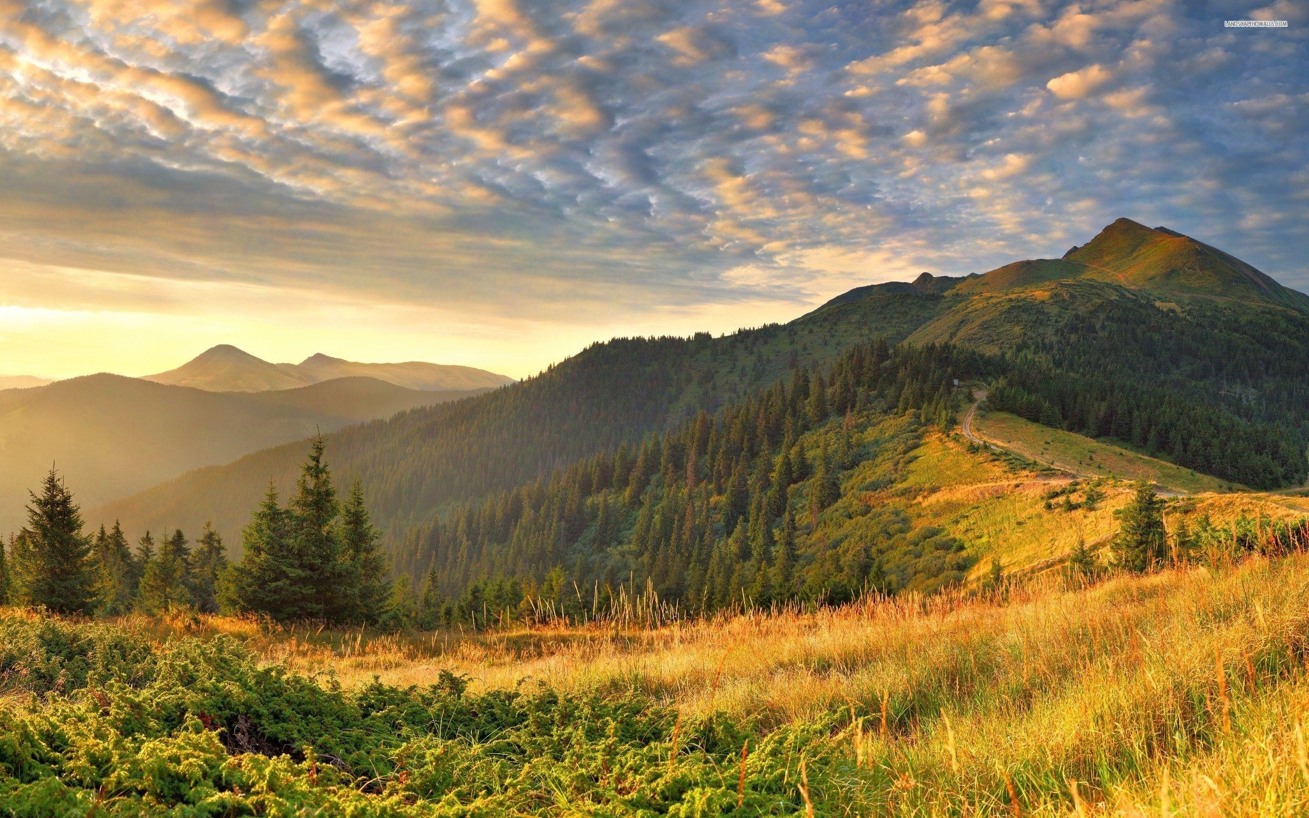 2560x1600 Daily Wallpaper: Mountain Lanscape. I Like To Waste My Time