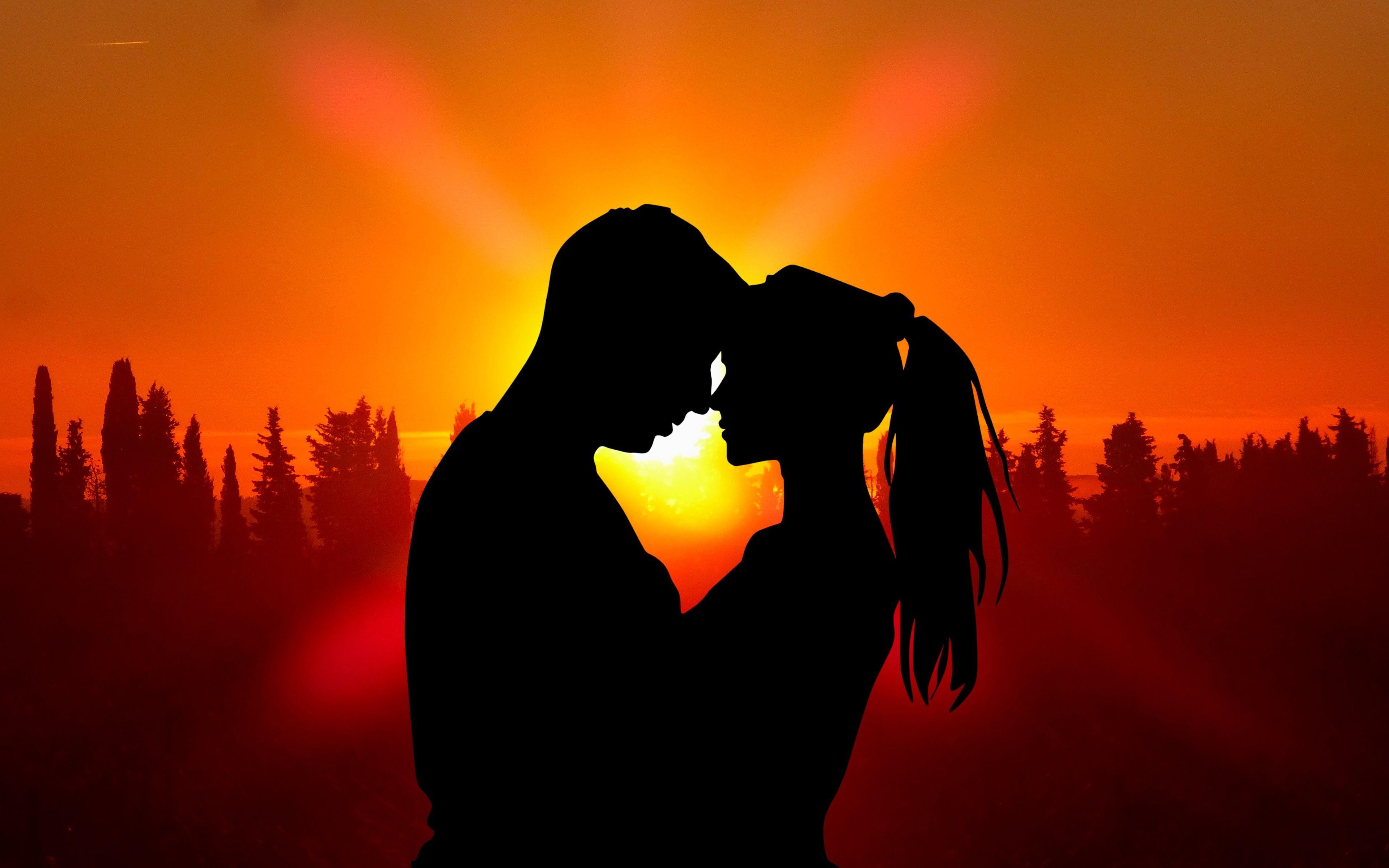 Love At Sunset Wallpapers Top Free Love At Sunset Backgrounds Wallpaperaccess