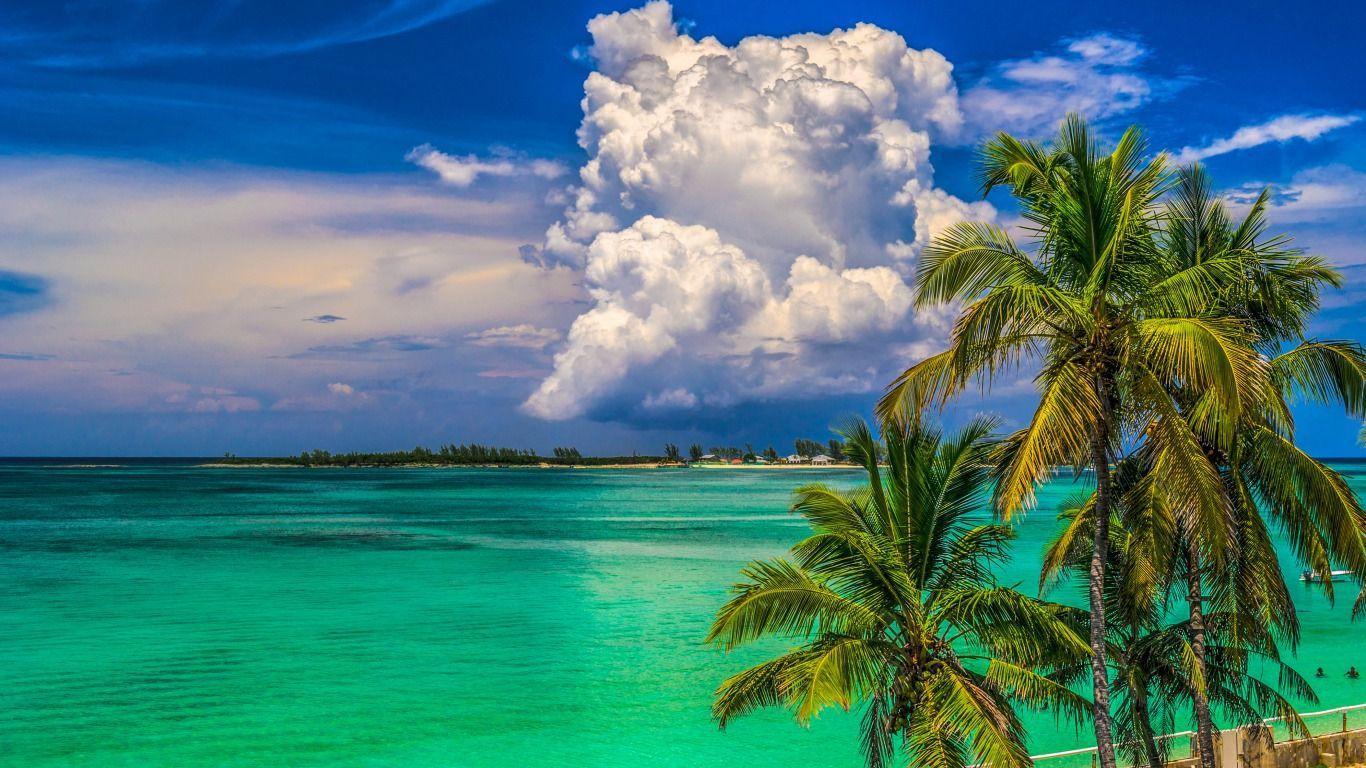 1366x768 Tropical Island Computer Wallpaper Desktop Background Wallpaper HD Desktop HD Wallpaper
