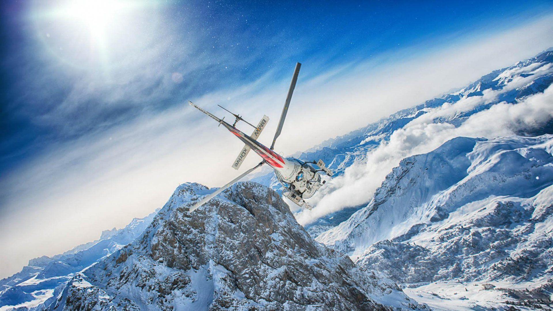 1920x1080 Heliskiing. Lech Zürs am Arlberg