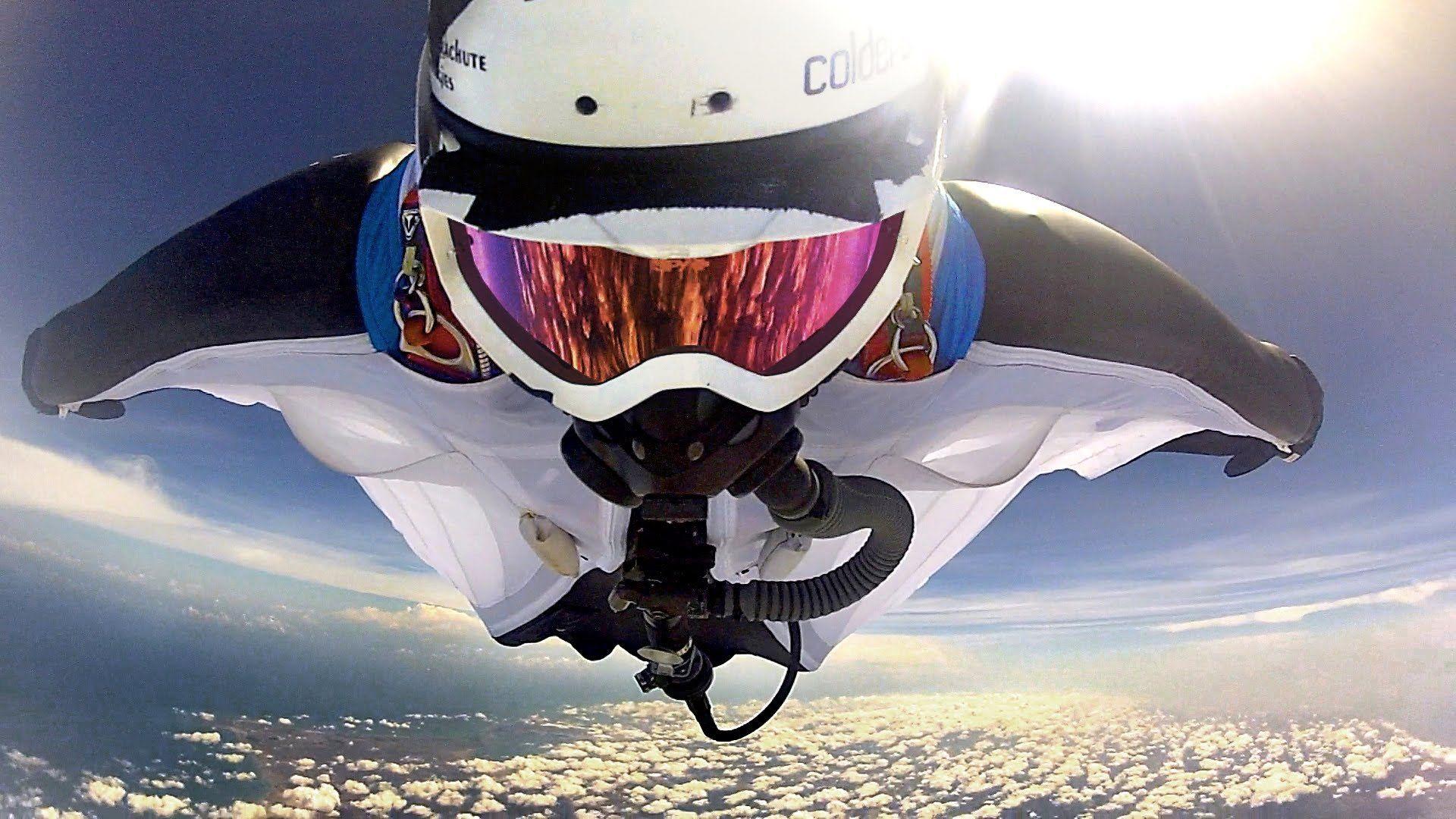 1920x1080 Wingsuit parachute flying fly flight extreme birdman diving skydive skydiving people 1wingsuit suit people wallpaperx1080