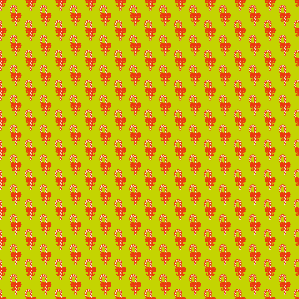 1024x1024 Candy Cane Pattern Wallpaper