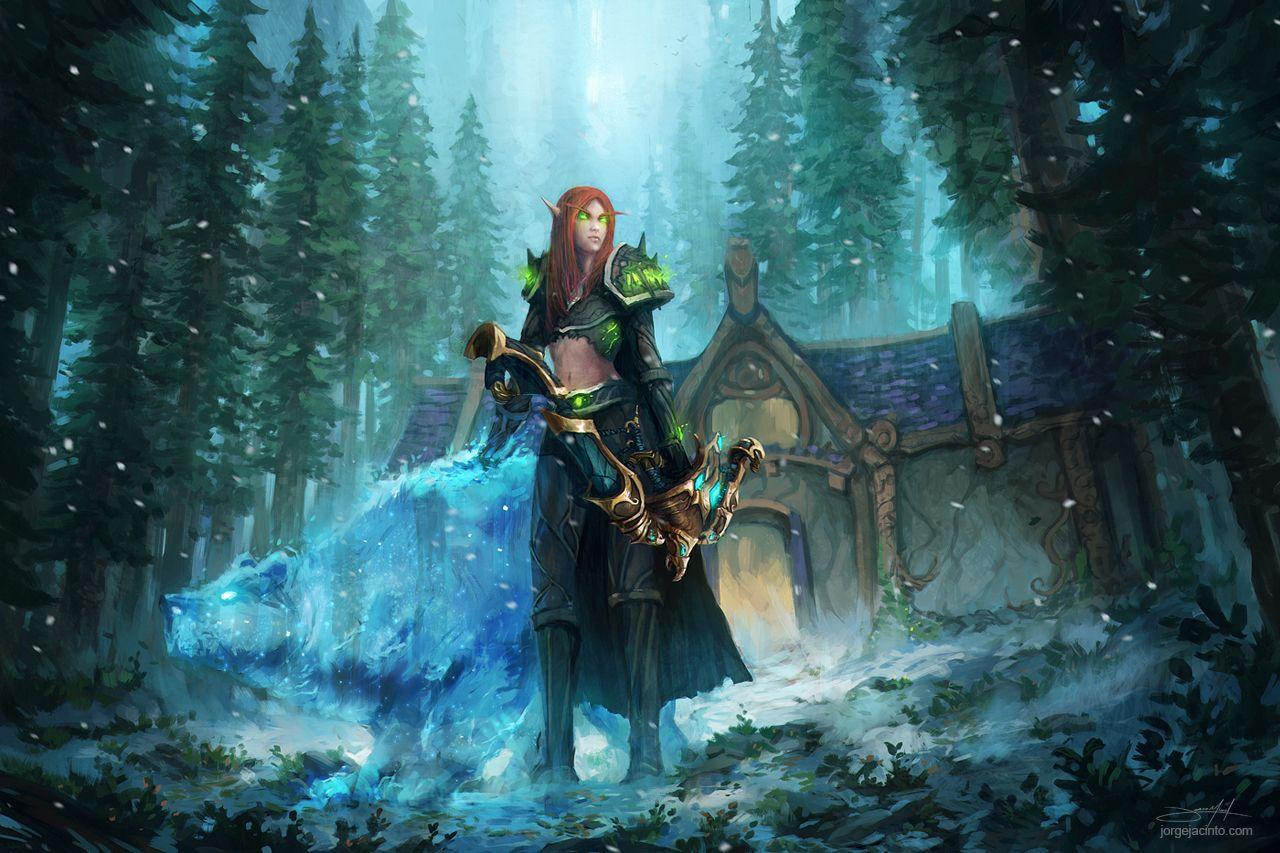 WoW Elf Wallpapers - Top Free WoW Elf Backgrounds - WallpaperAccess