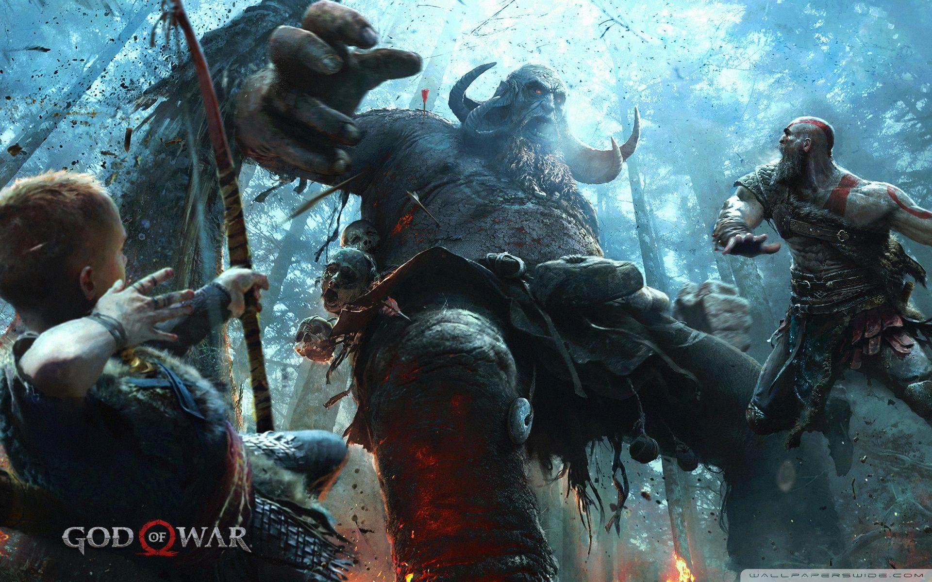 1920x1200 God of War PS4 Atreus Son of Kratos Ultra HD Desktop Background Wallpaper for : Multi Display, Dual Monitor : Tablet