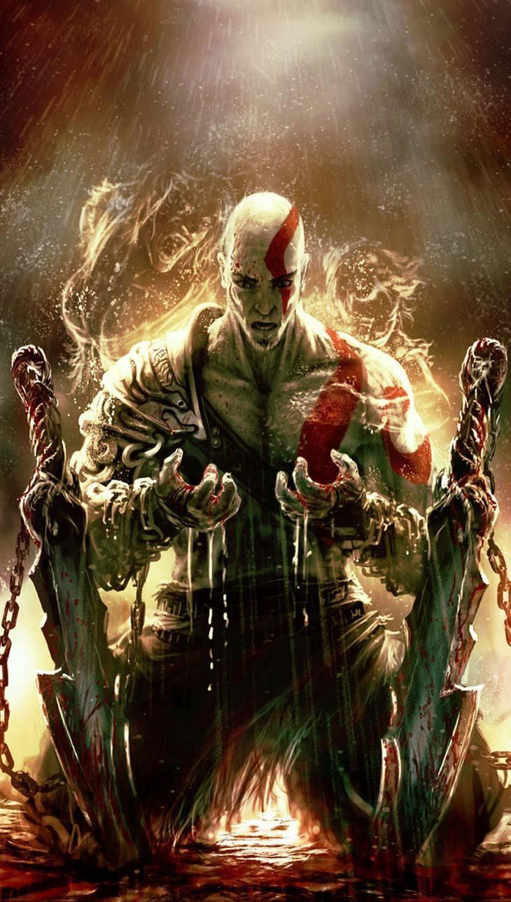 730x1289 God of War Wallpaper HD for Android
