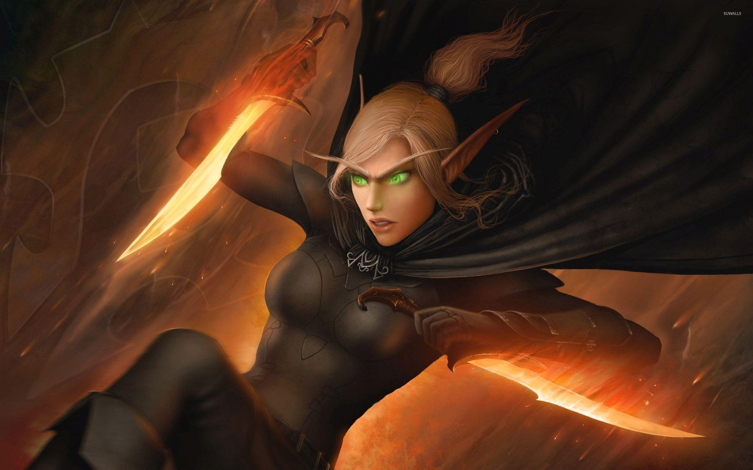 2560x1600 Blood elf wallpaper wallpaper