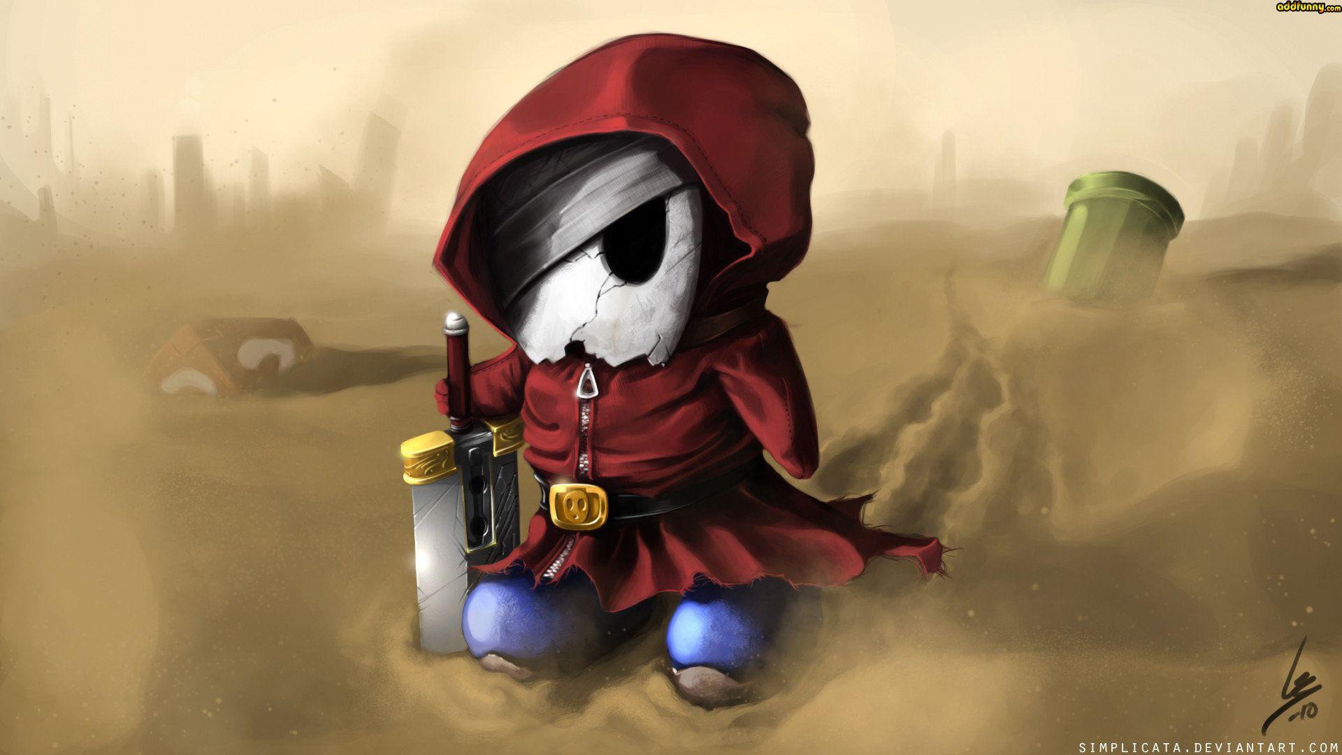 1920x1080 Shy Guy Wallpaper