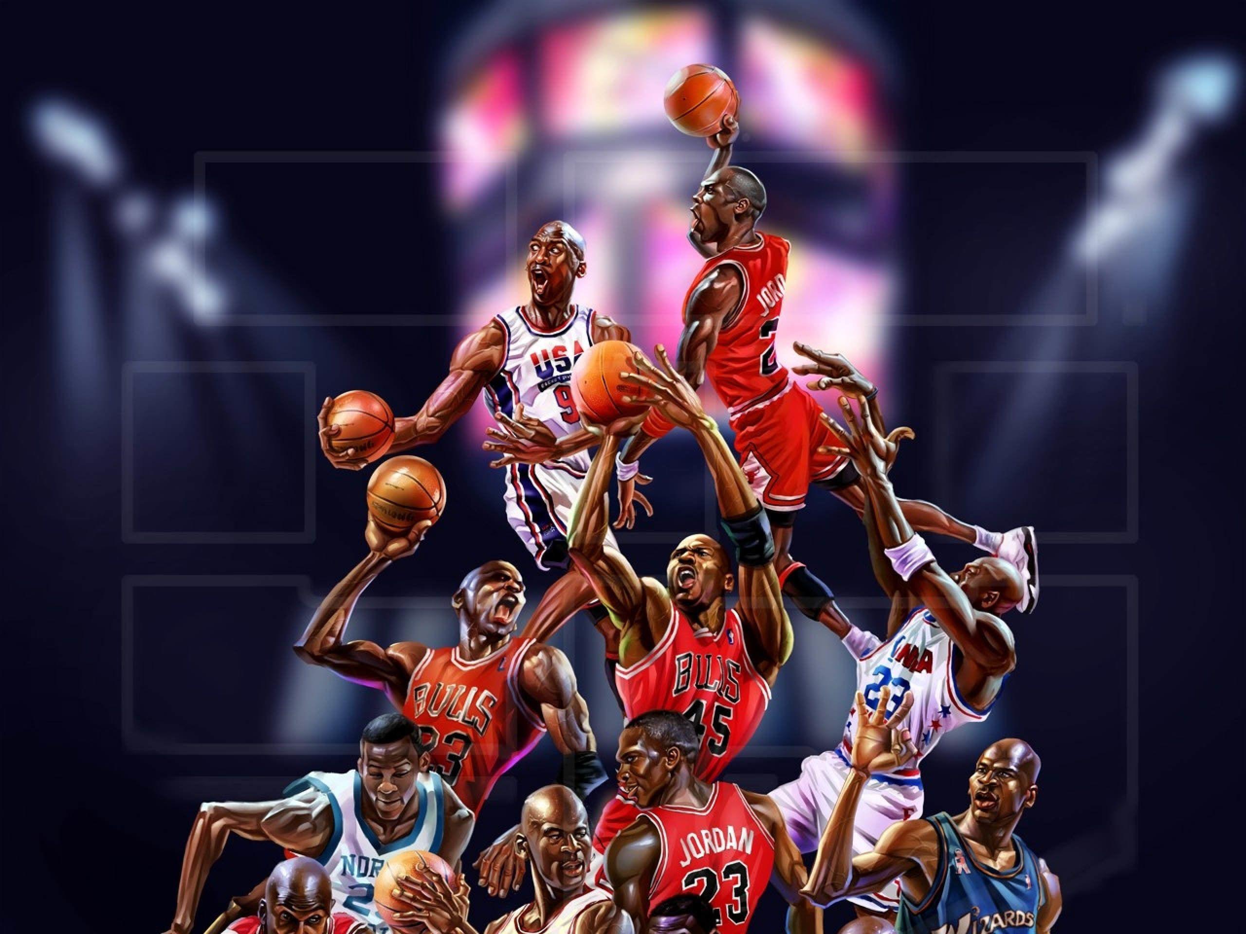 2560x1920 Michael Jordan hình nền Dunk
