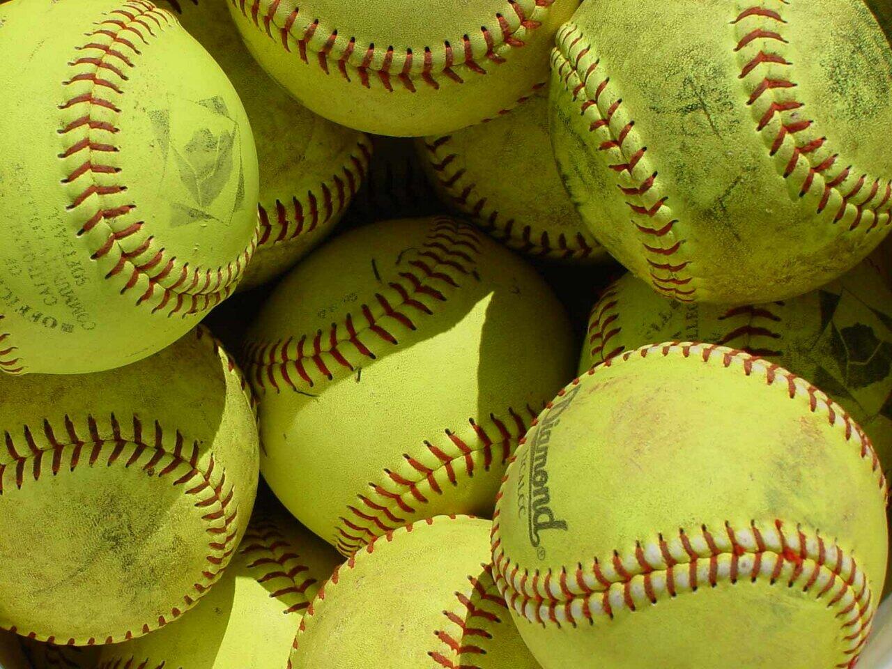 23000 Yellow Softball Pictures