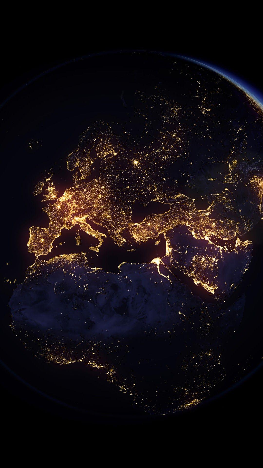 1080x1920 Planet Earth Space 8K Wallpaper