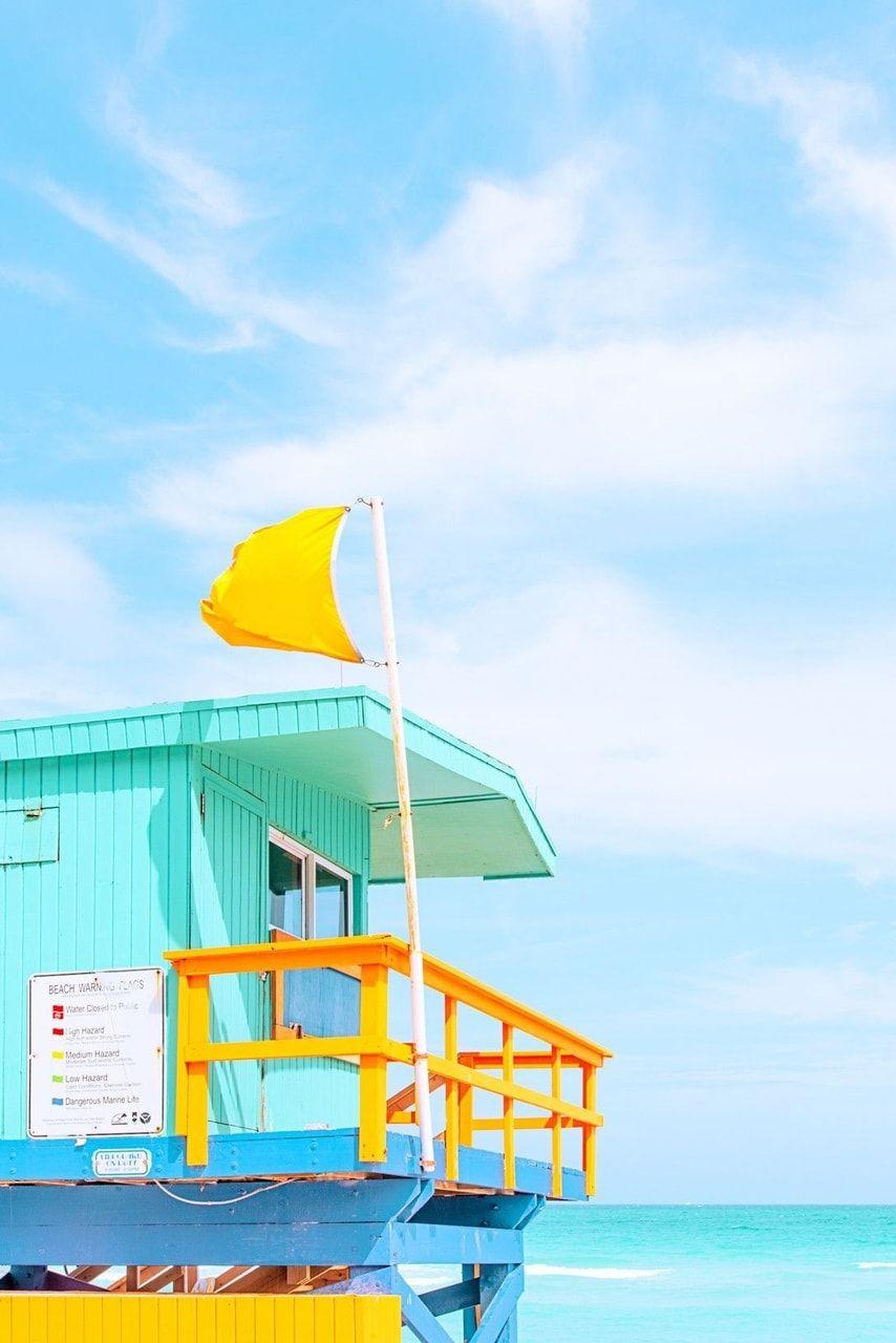 854x1280 wallpaper #yellow #sky #summer #beach