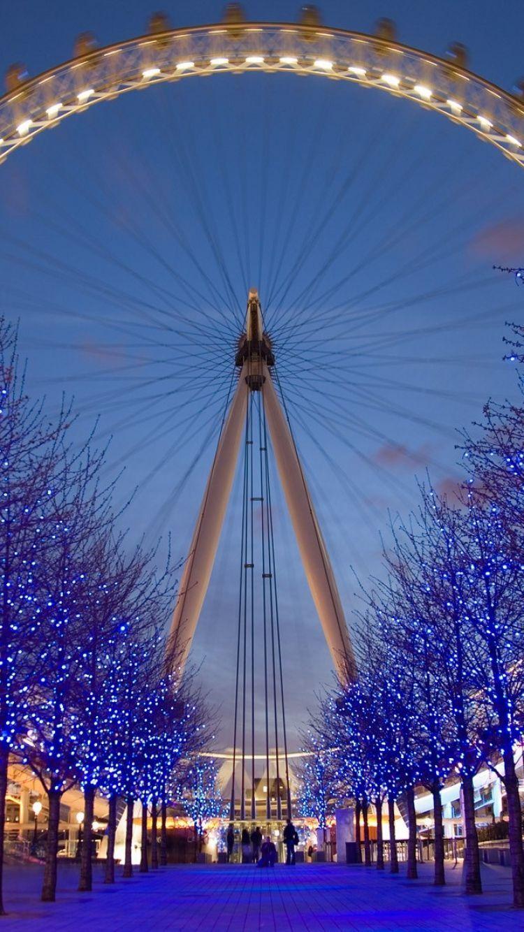 750x1334 City Light Background