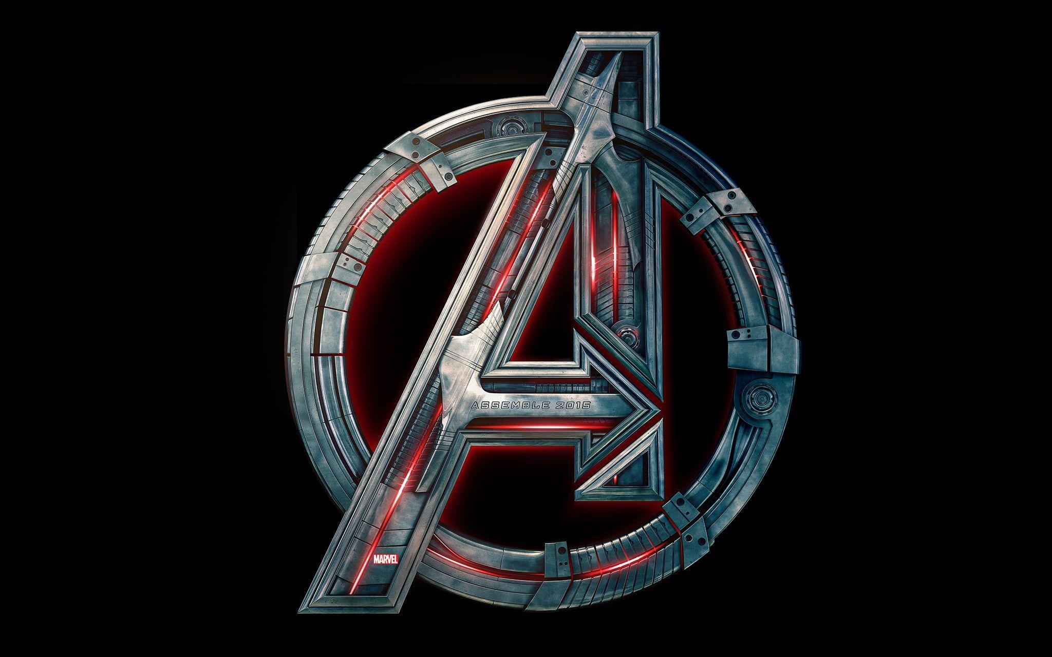 2048x1280 Avengers Logo 4K UHD Wallpaper.gg