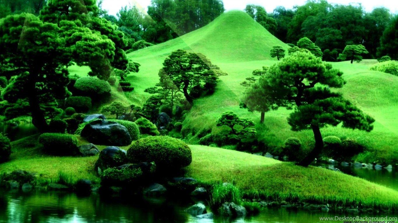 1366x768 Gardens Wallpaper: Zen Garden Desktop Background Wallpaper. Desktop Background
