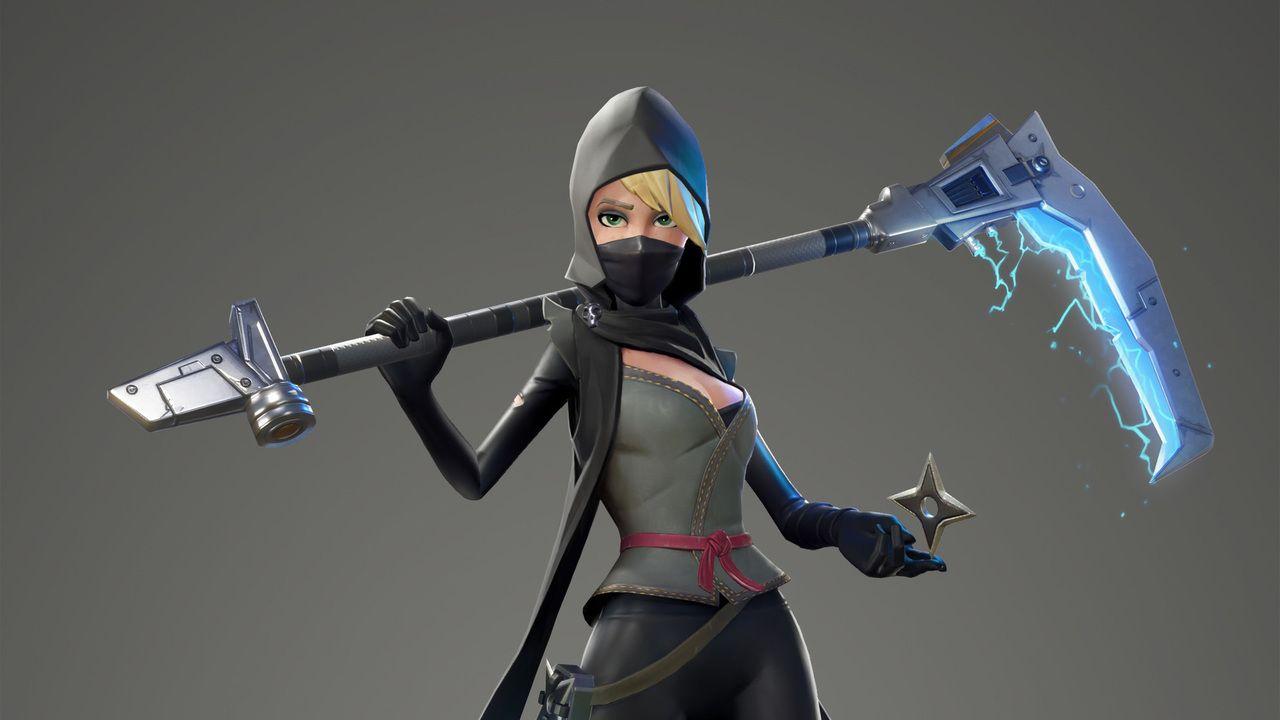 1280x720 Fortnite Female Ninja 720P HD 4k Wallpaper, Image