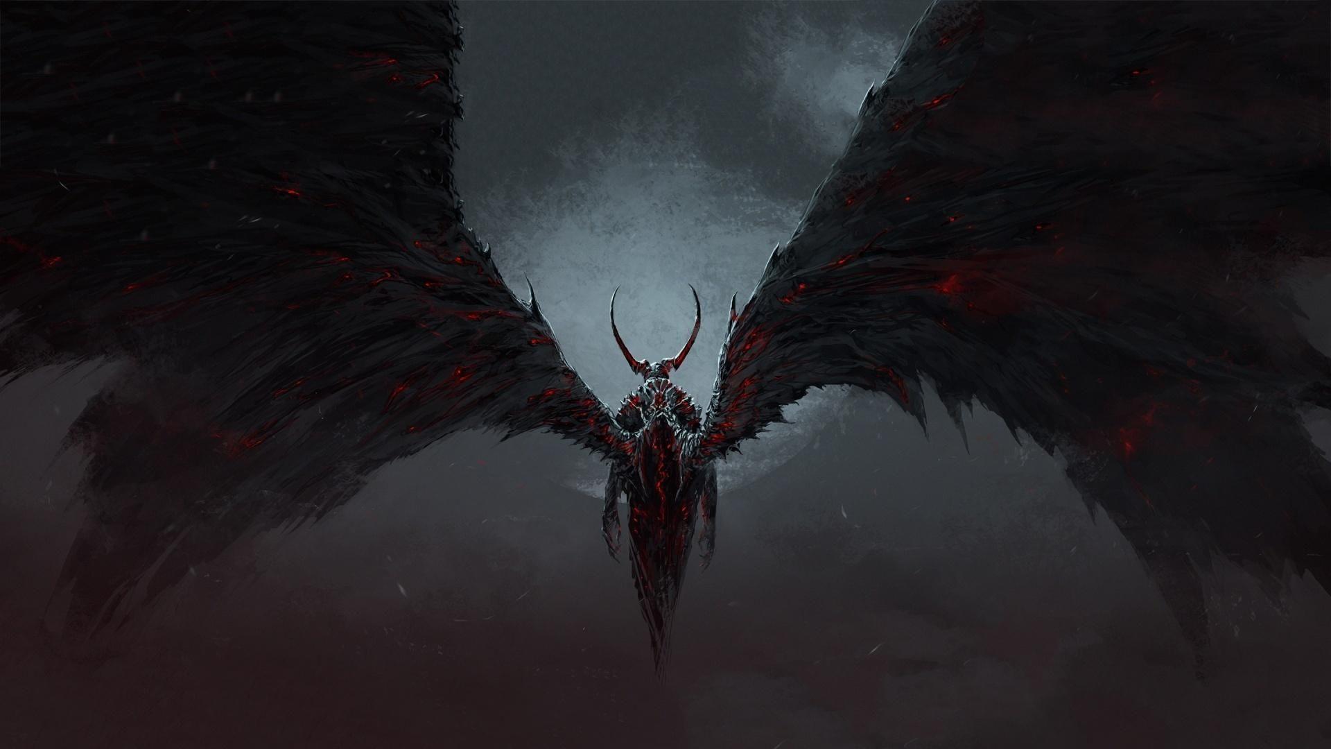 1920x1080 Angels vs Demons Wallpaper