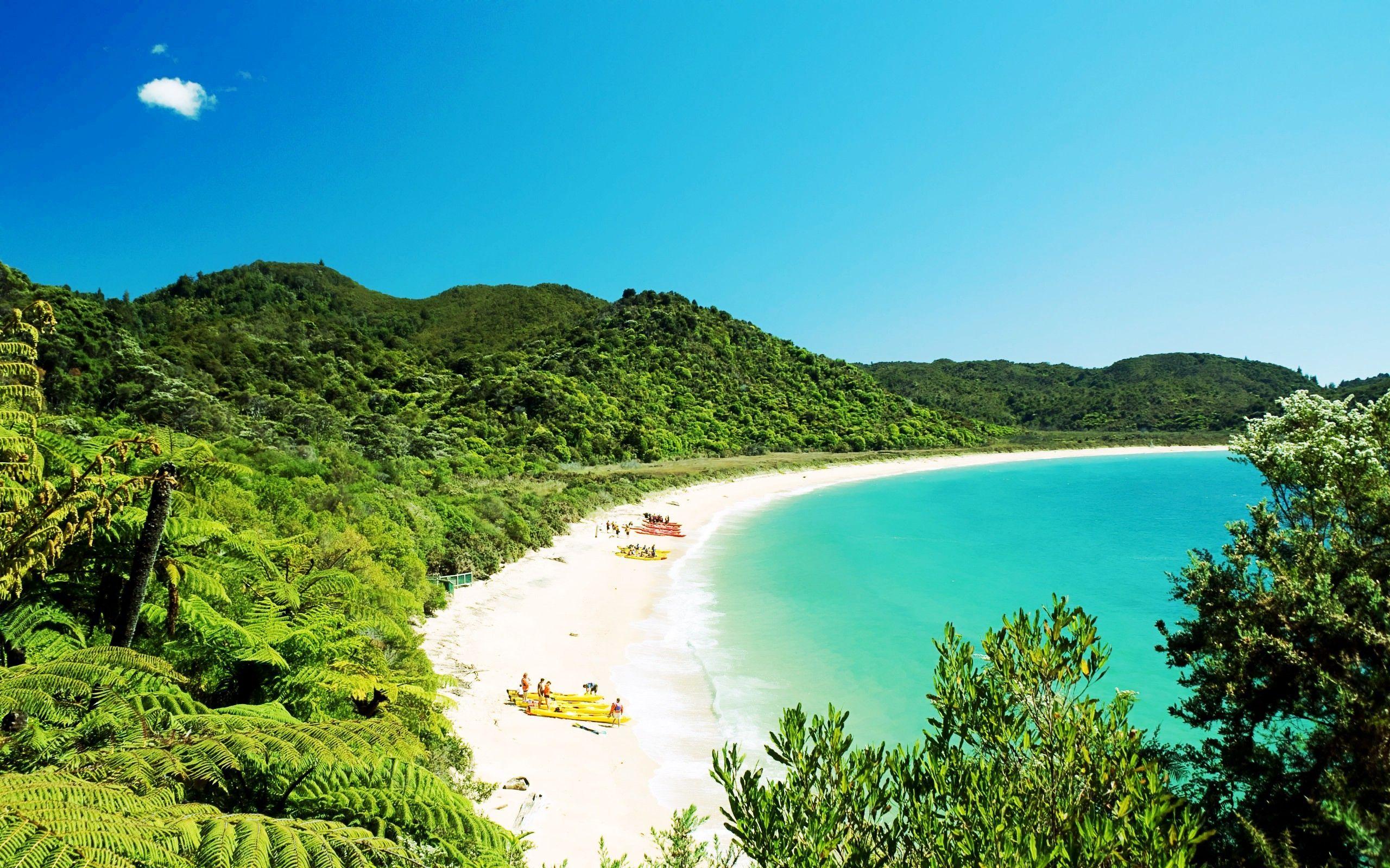 2560x1600 Abel Tasman Coast. Abel tasman national park, Watkins glen state park, Places in greece
