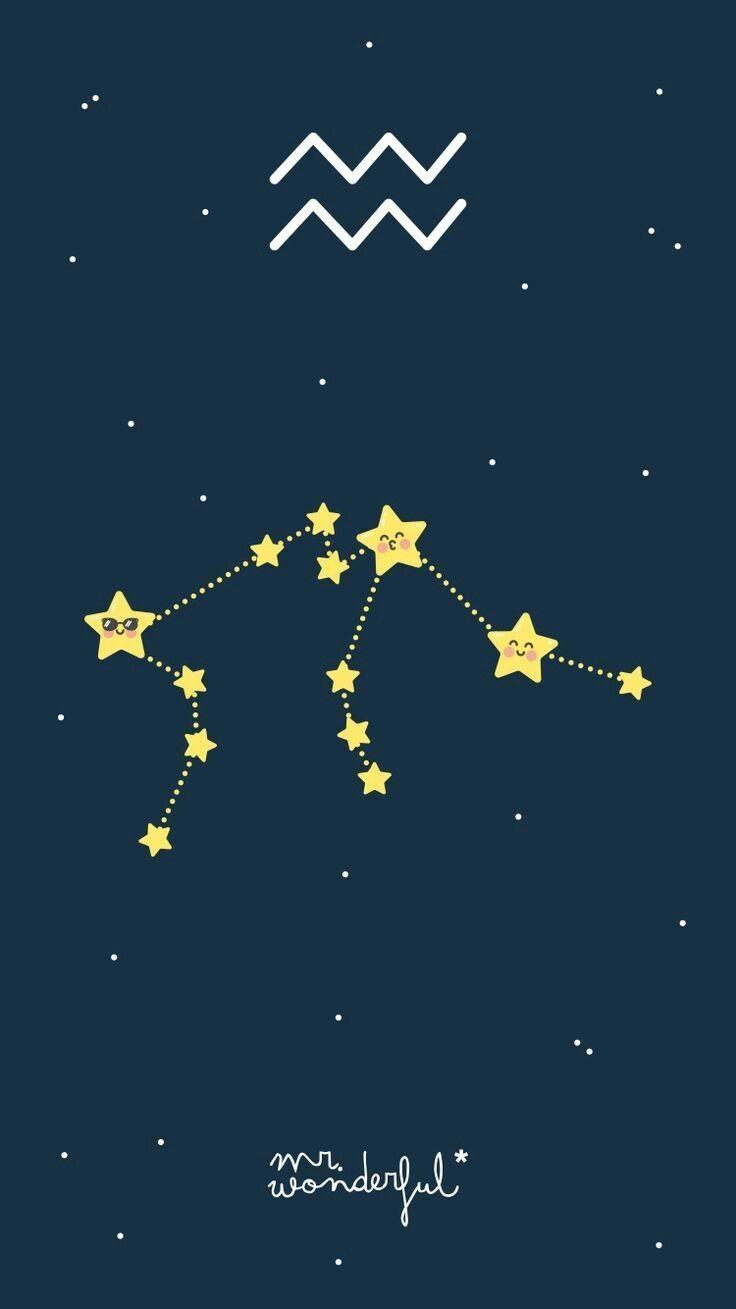 736x1309 Pin By Grace On Lockscreen Wallpaper. Aquarius Art, Mr Wonderful, Astrology Tattoo