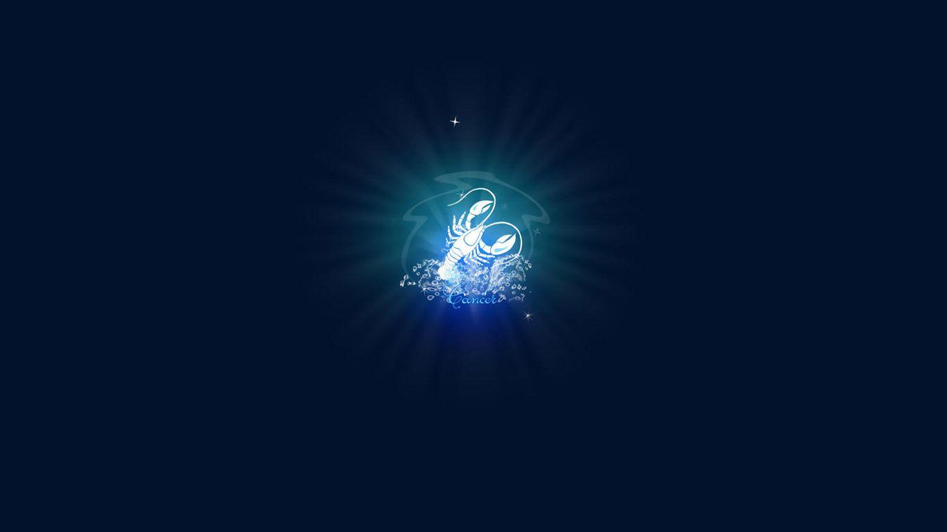 1366x768 Zodiac Cancer Wallpaper
