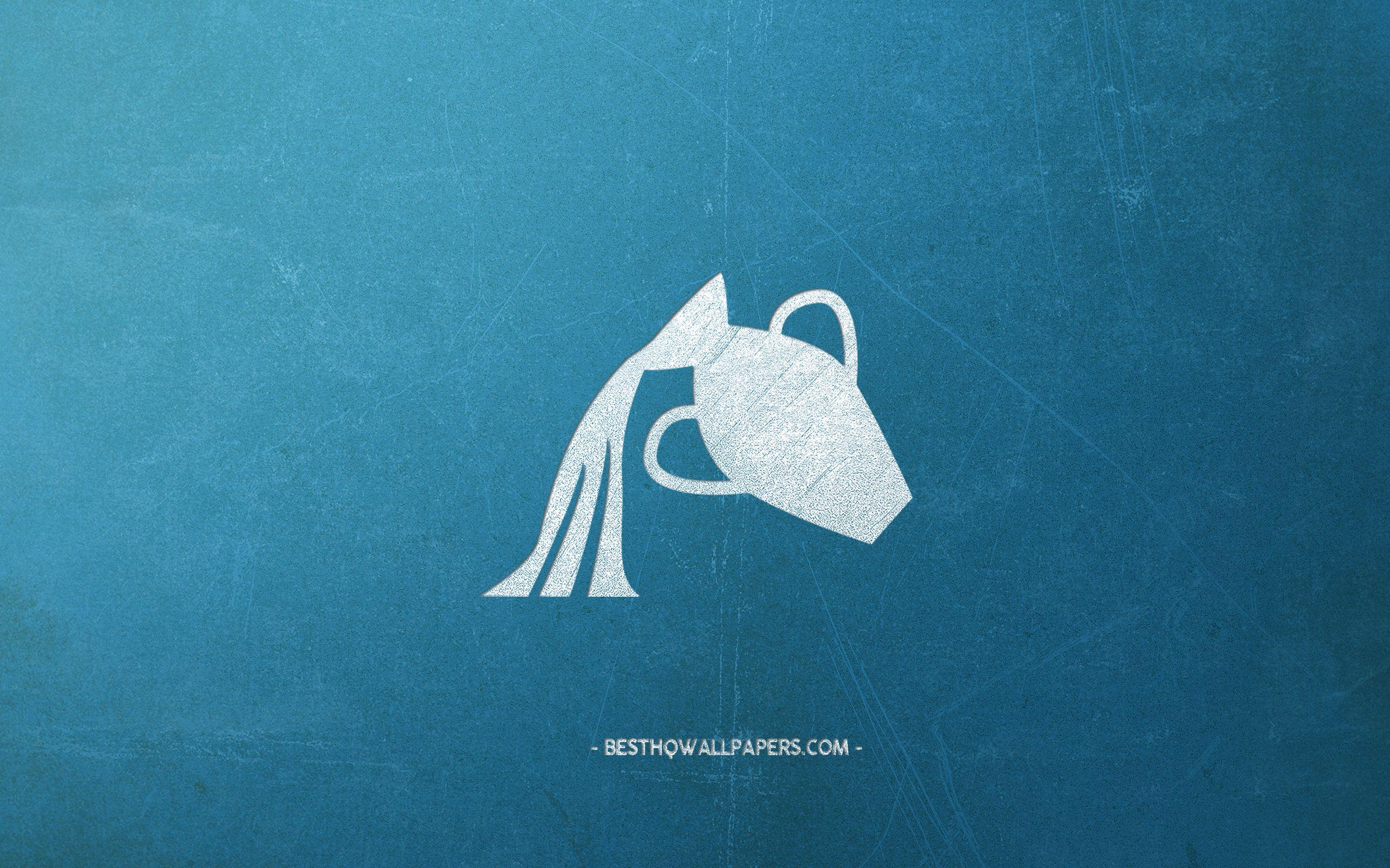 2560x1600 Download wallpaper Aquarius zodiac sign, blue retro background, Aquarius Horoscope sign, retro style, creative art, zodiac signs, Aquarius, icon for desktop with resolution 2560x1600. High Quality HD picture wallpaper
