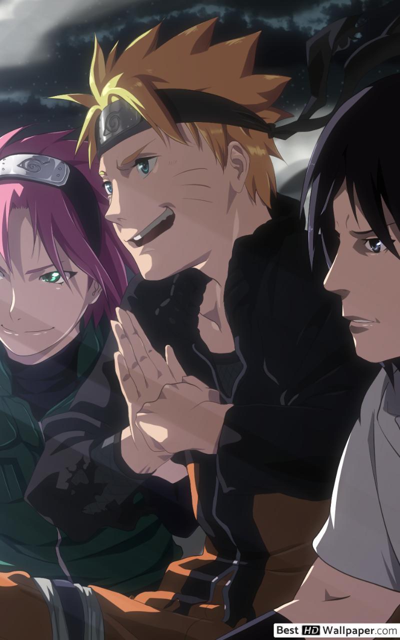 800x1280 Team 7 Naruto Shippuden Wallpaper iPhone